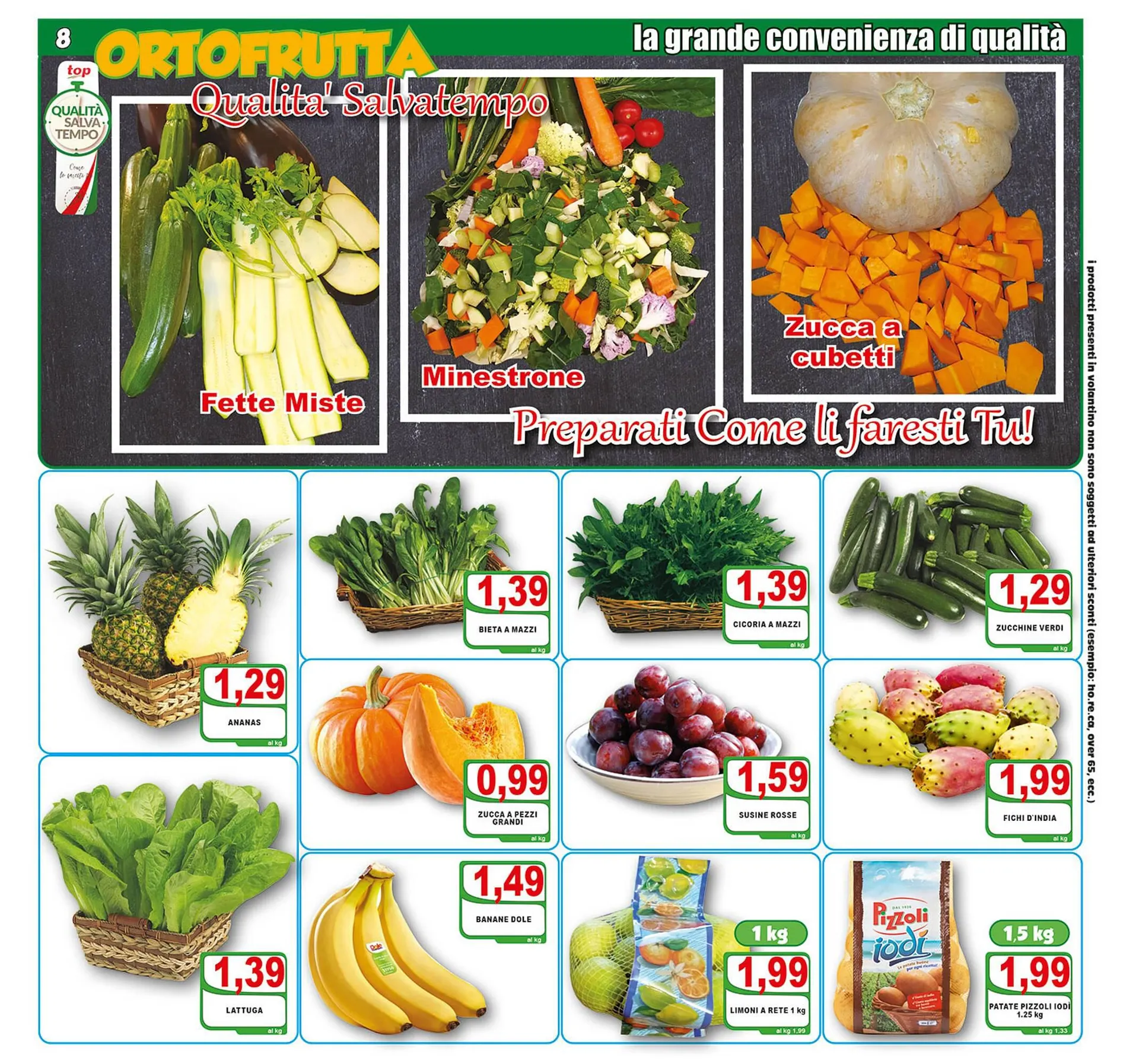 Volantino Top Supermercati da 13 settembre a 21 settembre di 2023 - Pagina del volantino 8