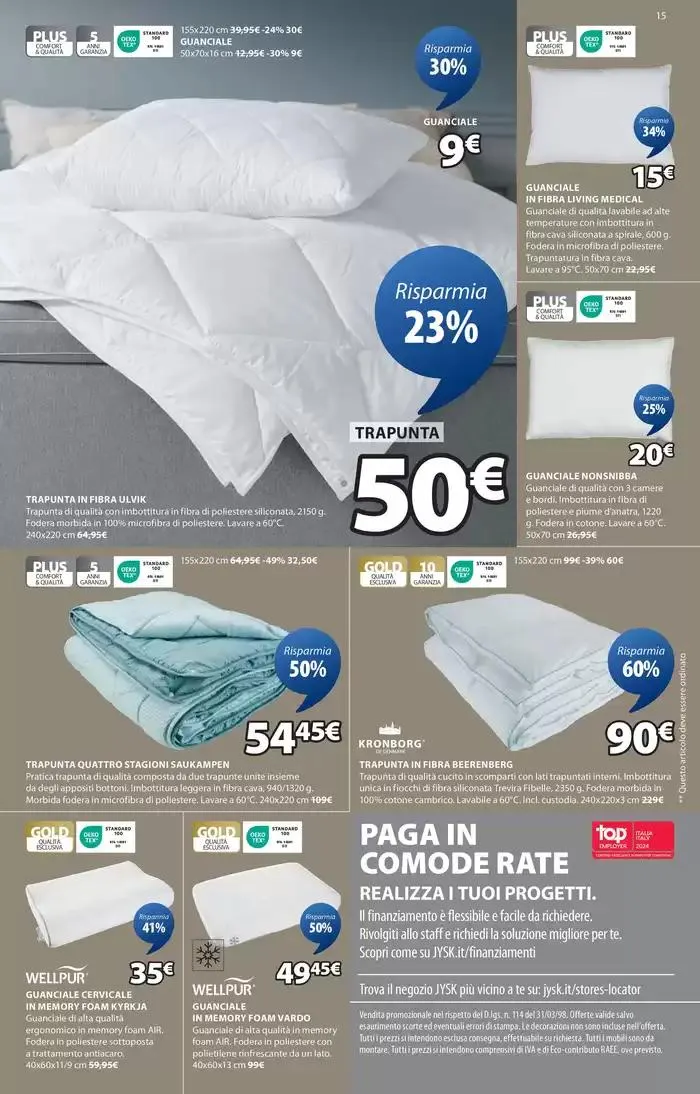 Una fantastica offerta per la tua casa da 6 febbraio a 19 marzo di 2025 - Pagina del volantino 15
