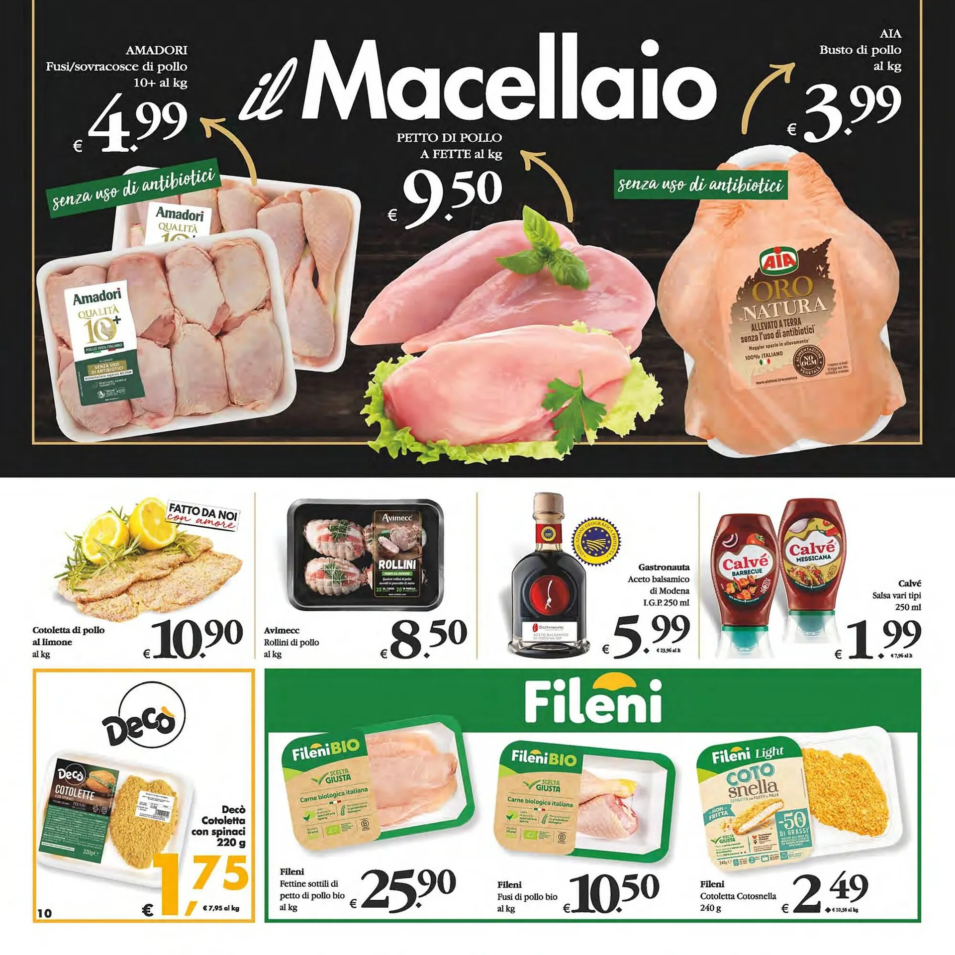 Volantino Gourmet Déco da 3 ottobre a 13 ottobre di 2025 - Pagina del volantino 10
