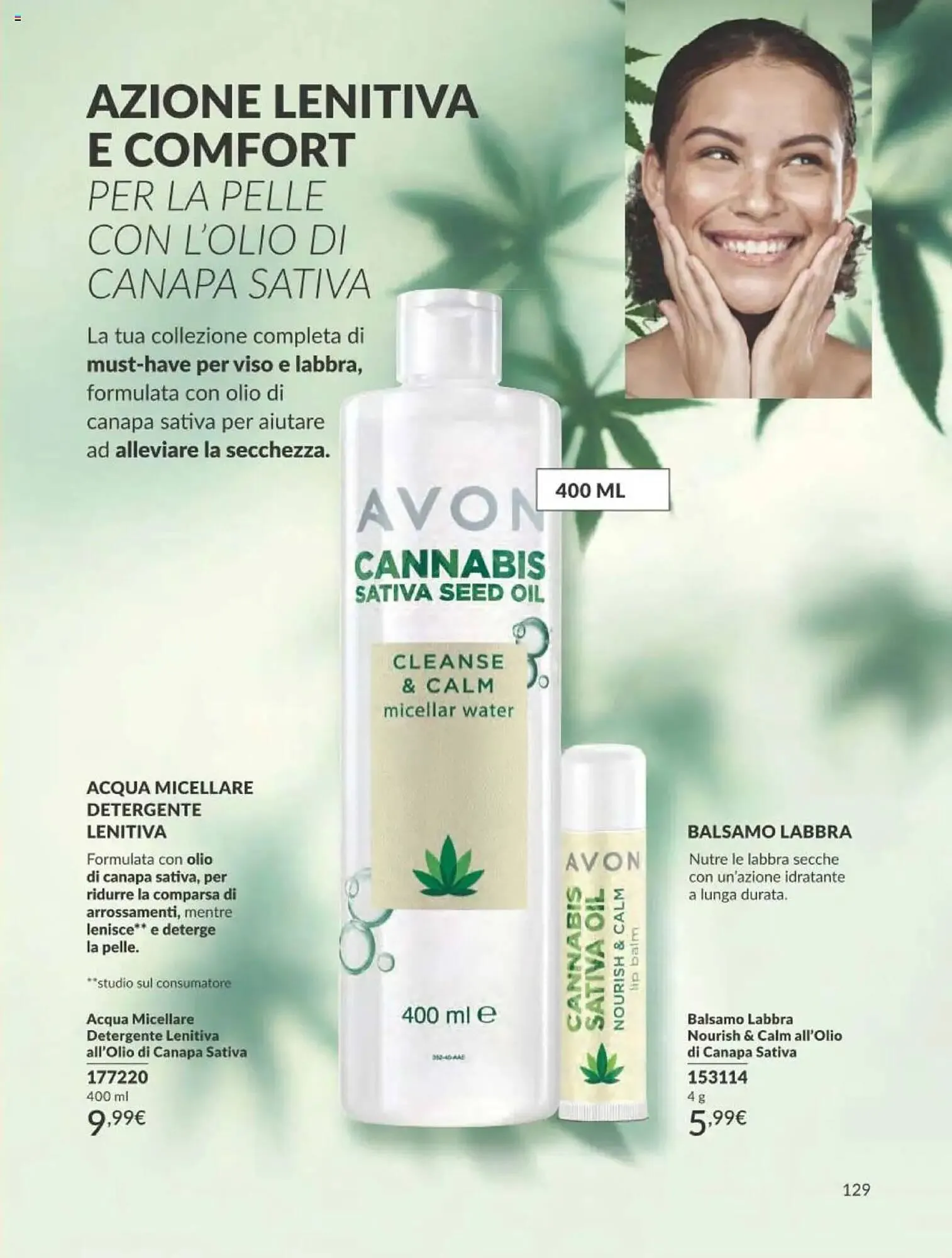 Volantino Avon da 1 aprile a 30 aprile di 2025 - Pagina del volantino 129