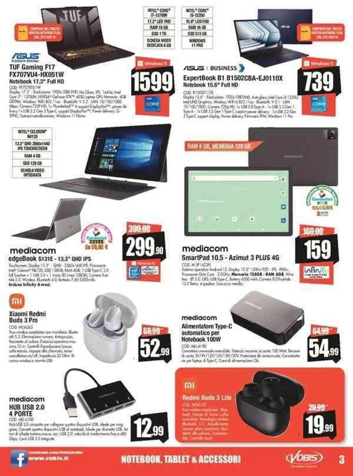 Volantino Vobis da 26 settembre a 30 settembre di 2023 - Pagina del volantino 3