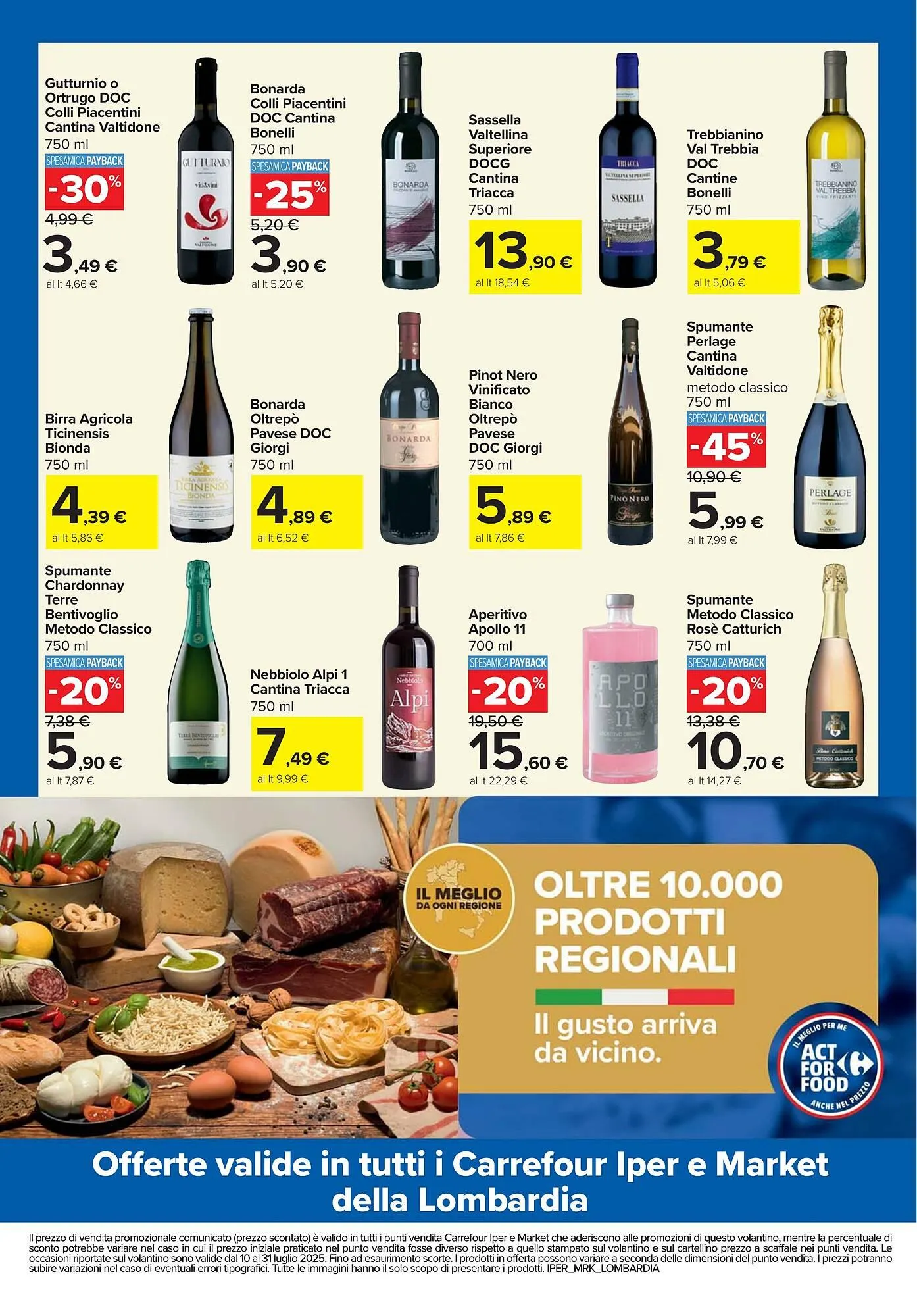 Volantino Carrefour Market da 10 luglio a 31 luglio di 2025 - Pagina del volantino 4