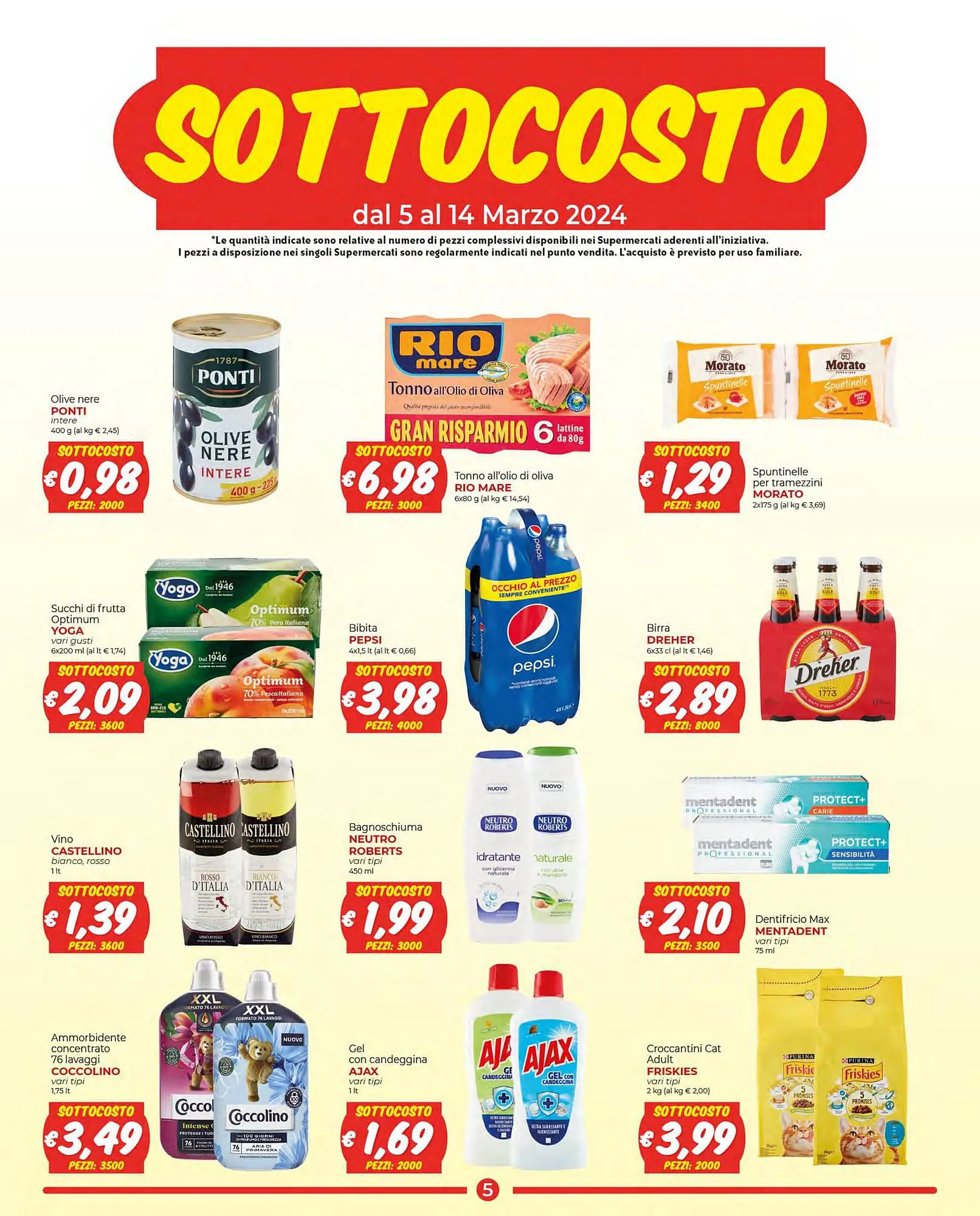 Volantino Supermercati Nonna Isa da 5 marzo a 14 marzo di 2024 - Pagina del volantino 3