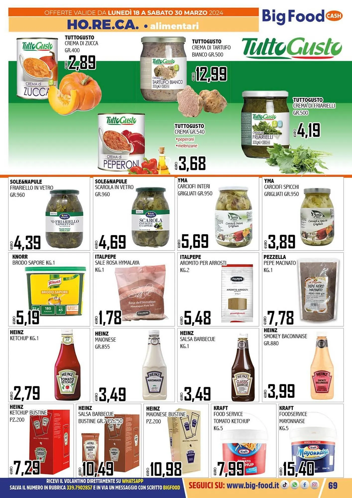 Volantino Big Food da 18 marzo a 30 marzo di 2024 - Pagina del volantino 69