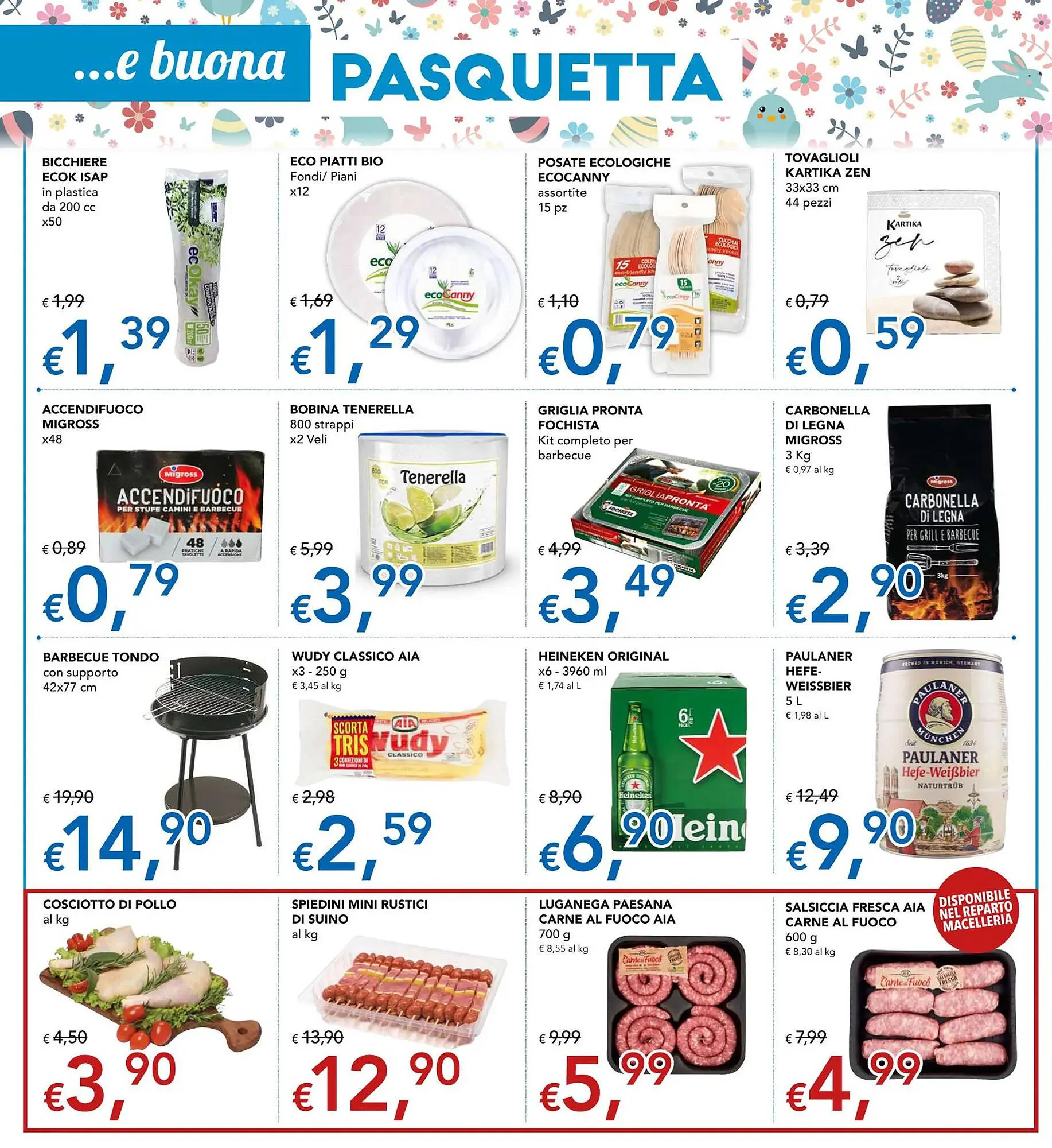 Volantino Migross Supermercati e Market da 21 marzo a 1 aprile di 2024 - Pagina del volantino 14