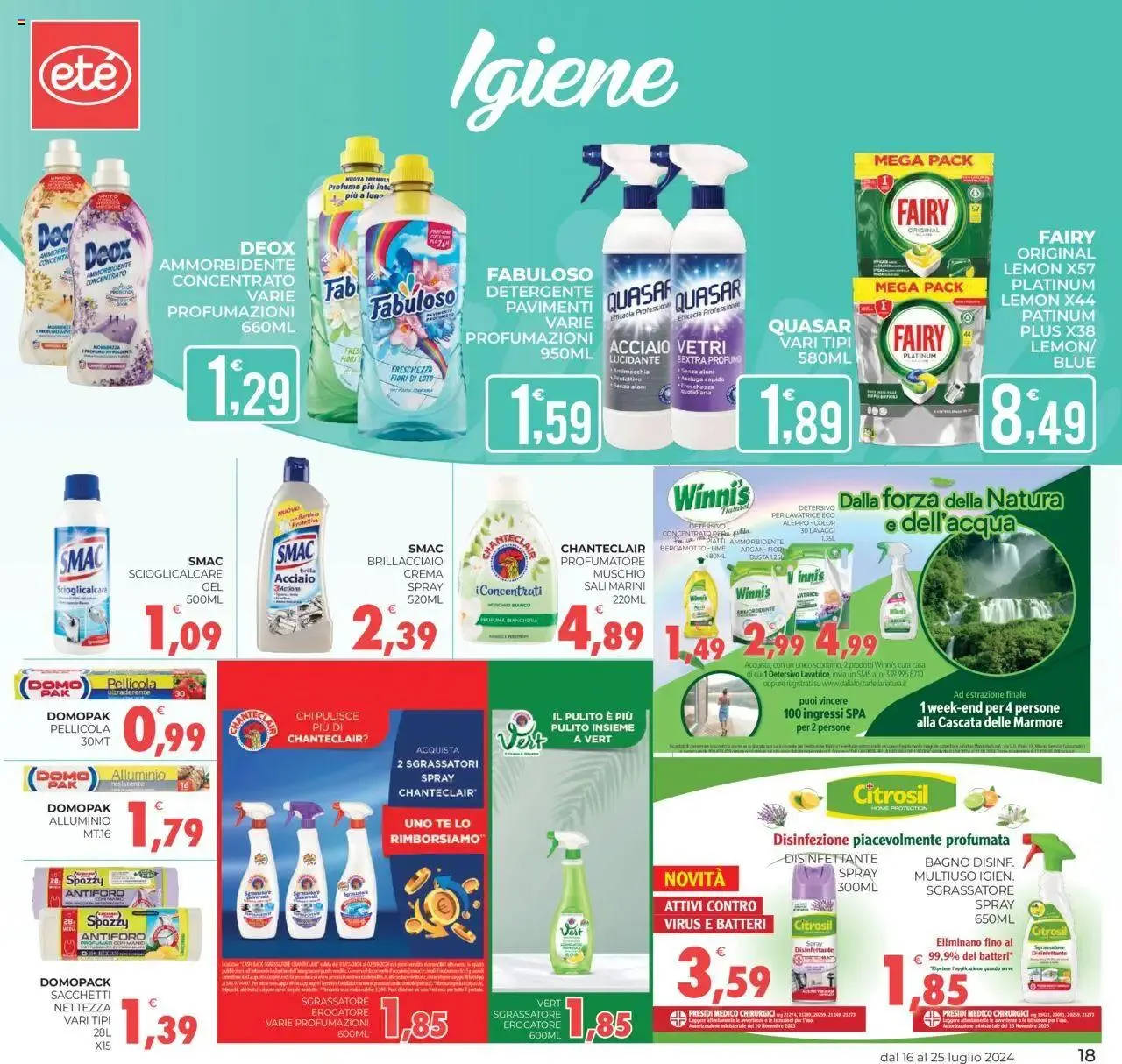 Volantino Eté da 16 luglio a 25 luglio di 2024 - Pagina del volantino 18