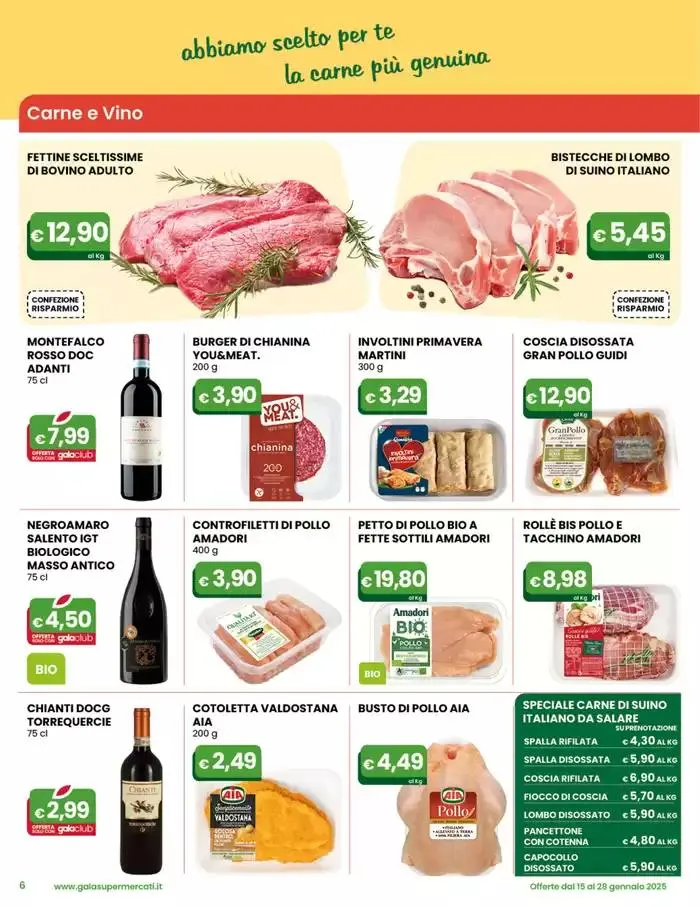 Offerte imperdibili da 15 gennaio a 28 gennaio di 2025 - Pagina del volantino 6