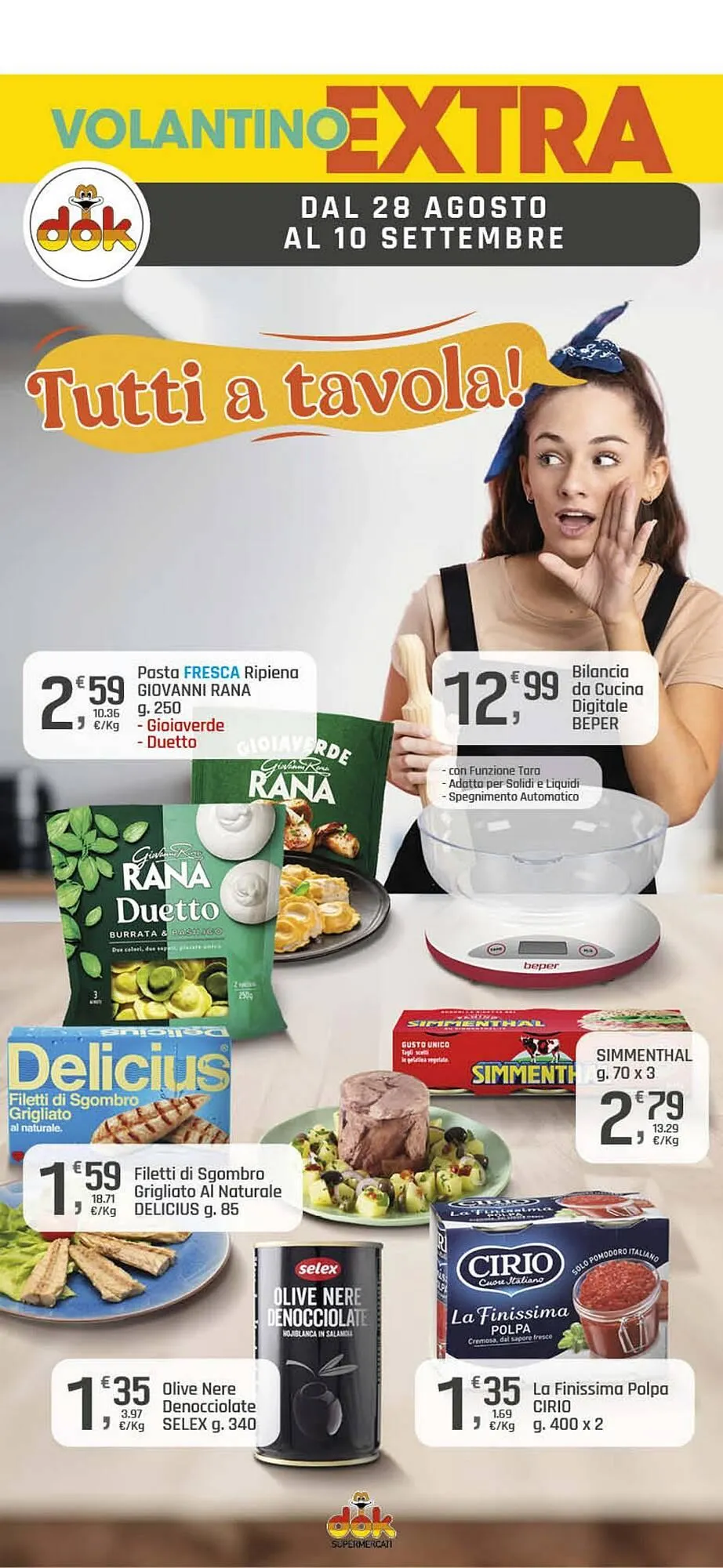 Volantino Supermercati Dok da 28 agosto a 10 settembre di 2025 - Pagina del volantino 13
