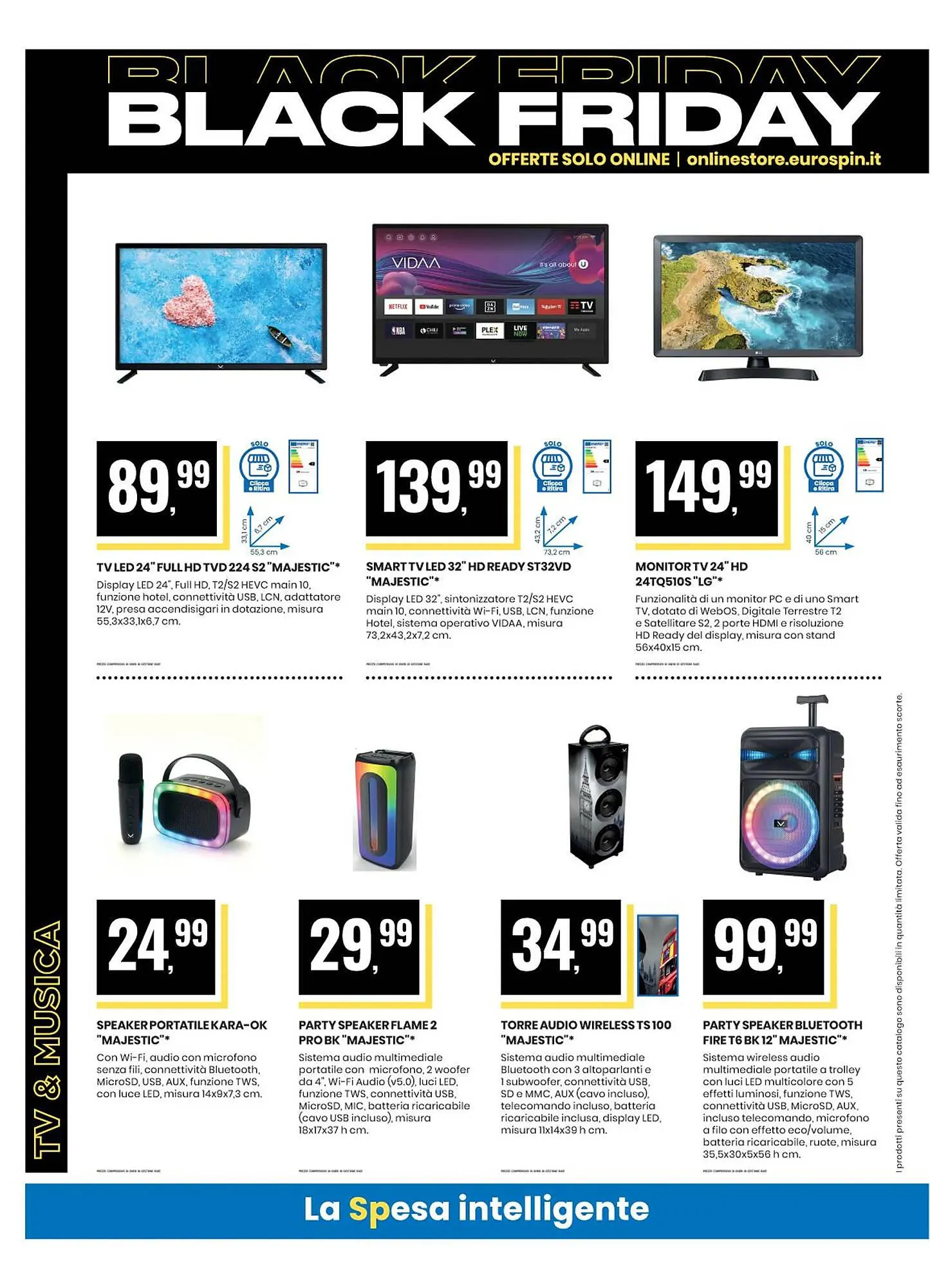 Volantino Eurospin da 20 novembre a 29 novembre di 2023 - Pagina del volantino 22