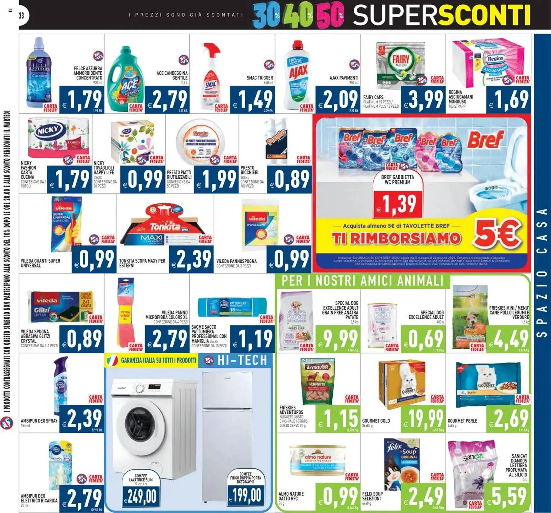 Volantino Pim Supermercati da 4 giugno a 12 giugno di 2025 - Pagina del volantino 23