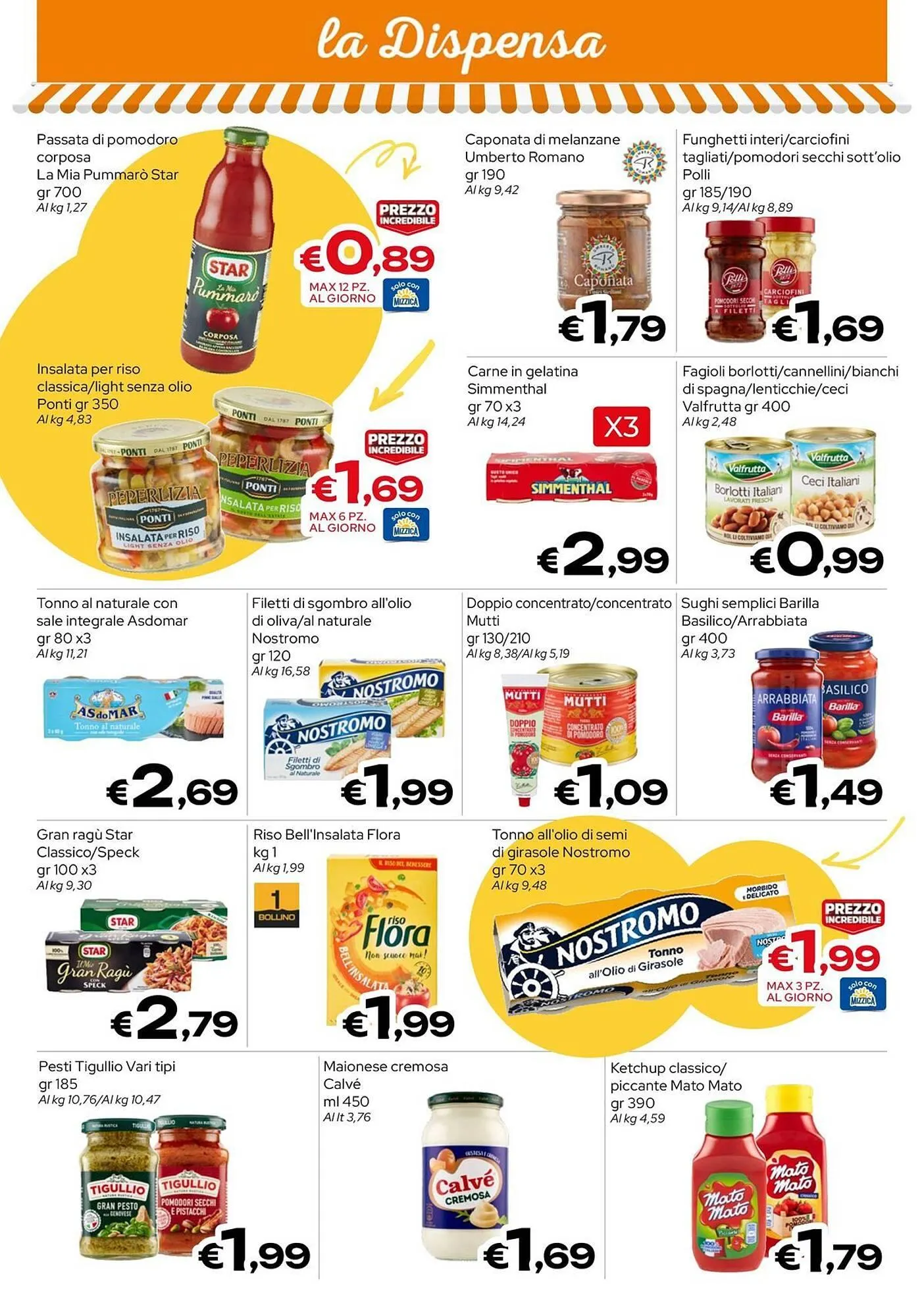 Volantino MAX Supermercati da 30 luglio a 7 agosto di 2025 - Pagina del volantino 10