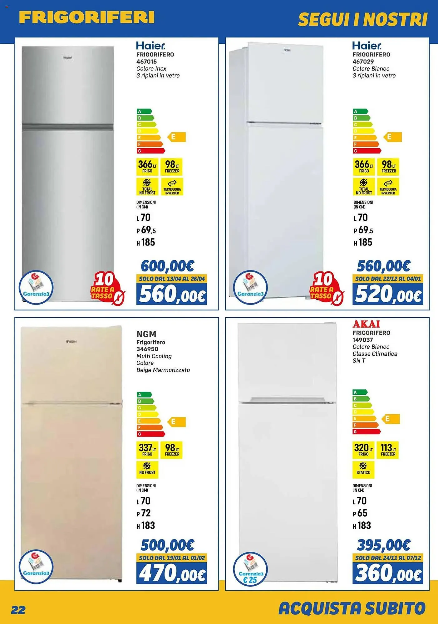 Volantino Orizzonte da 1 novembre a 30 aprile di 2026 - Pagina del volantino 22
