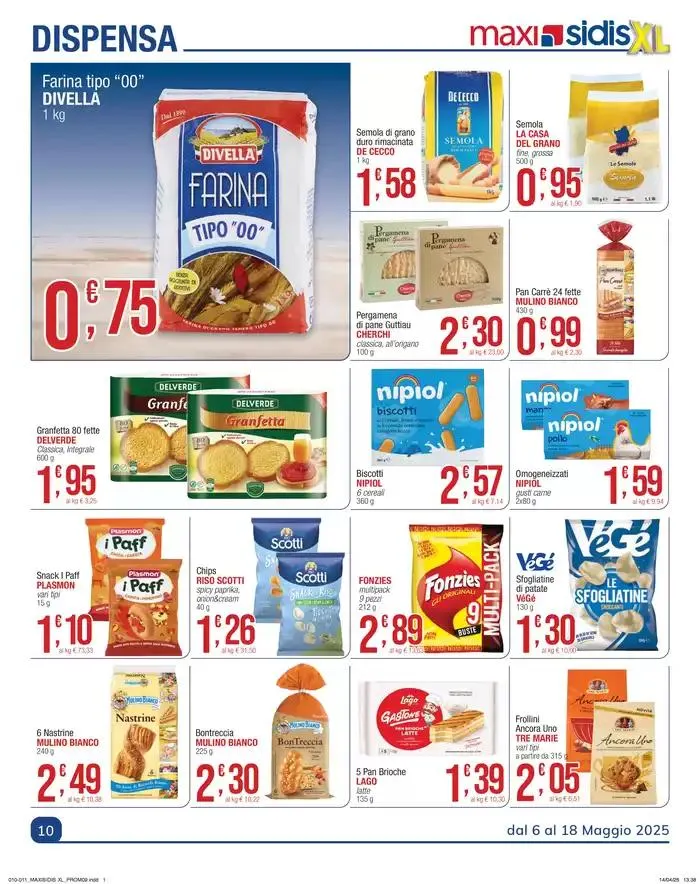 Il piacere di fare la spesa da 5 maggio a 18 maggio di 2025 - Pagina del volantino 10