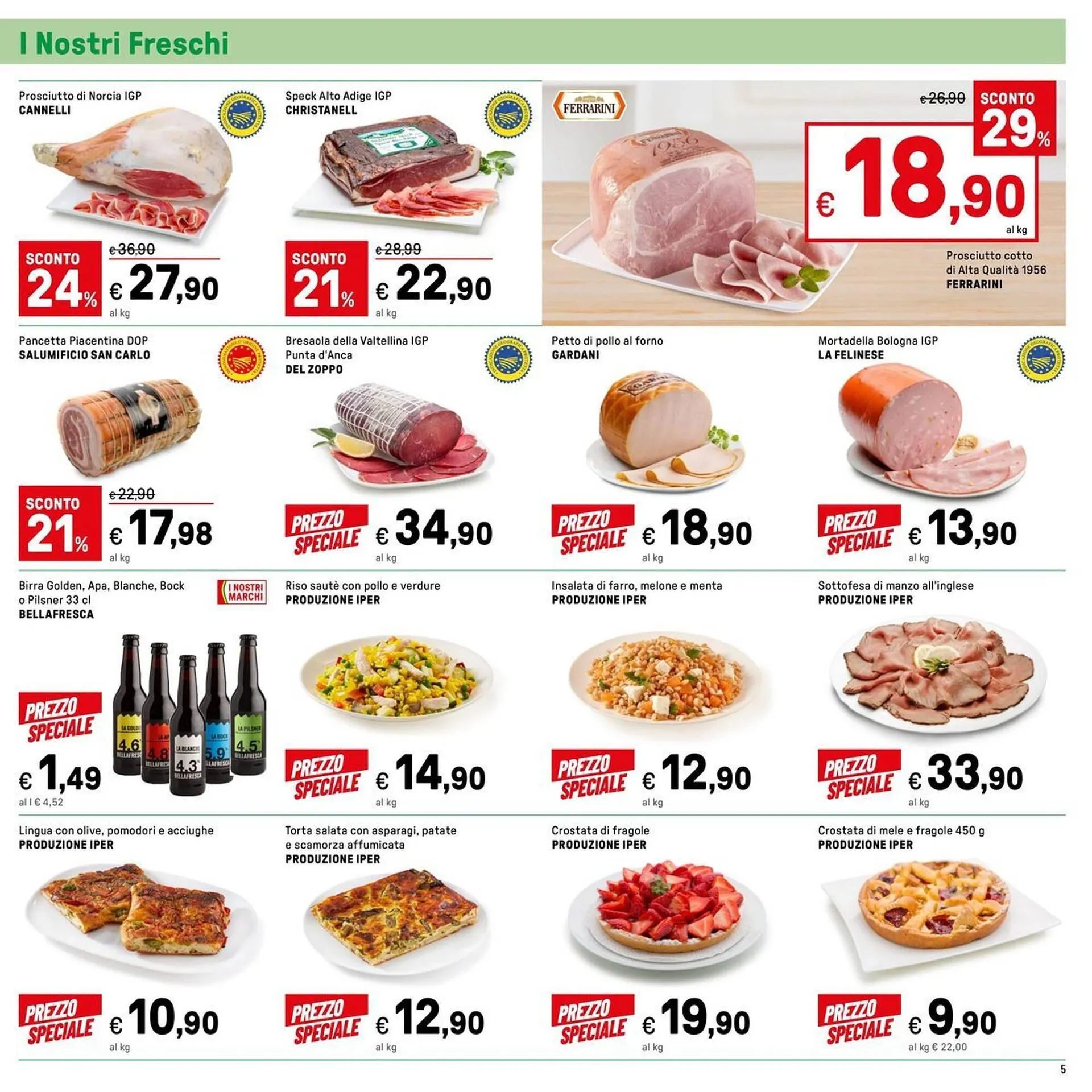 Volantino Iper La Grande da 16 aprile a 26 aprile di 2026 - Pagina del volantino 5