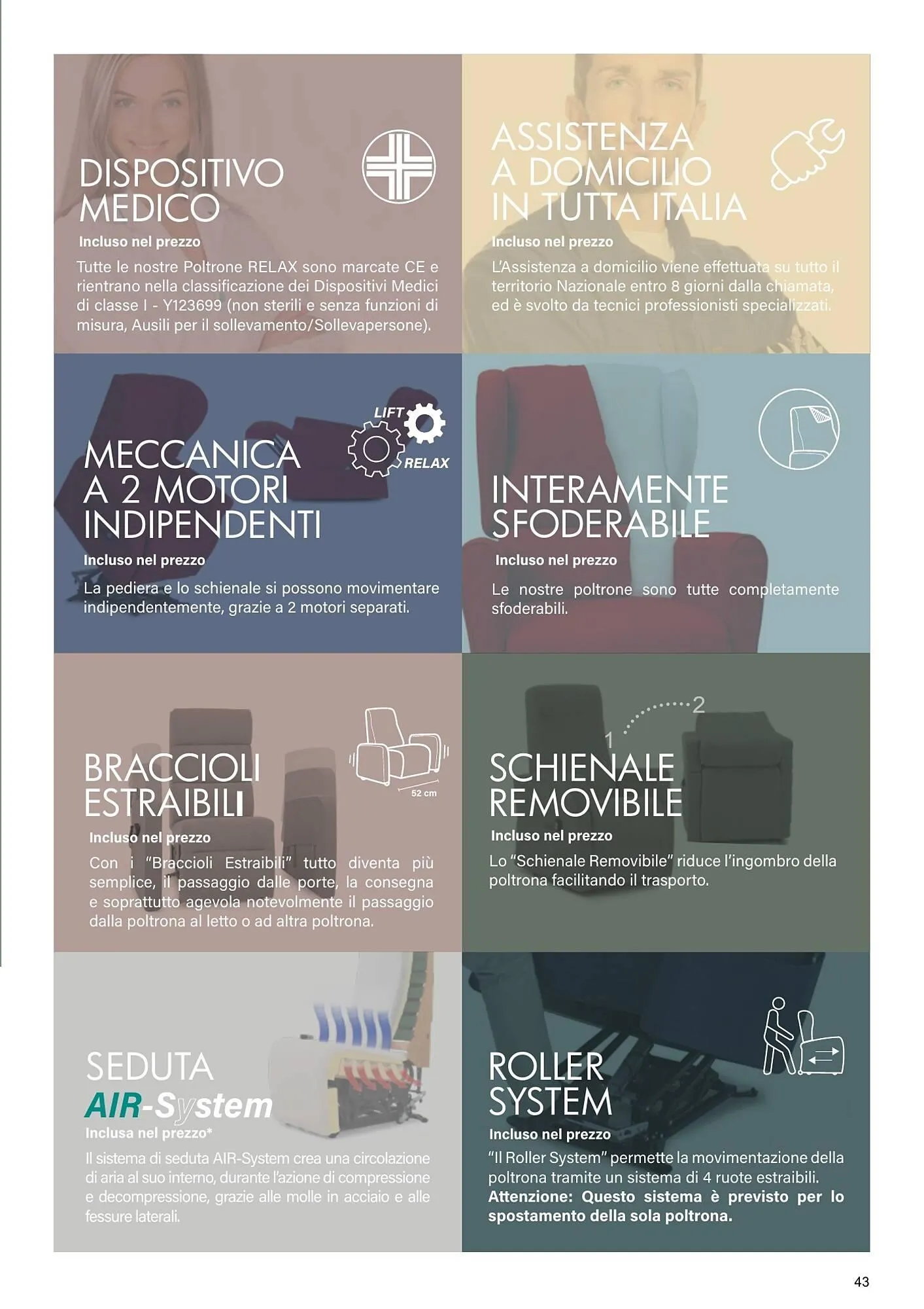 Volantino Outlet Divani da 15 ottobre a 31 dicembre di 2024 - Pagina del volantino 43