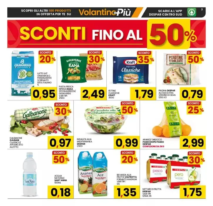 Sconti fino al 50% da 9 gennaio a 19 gennaio di 2025 - Pagina del volantino 3