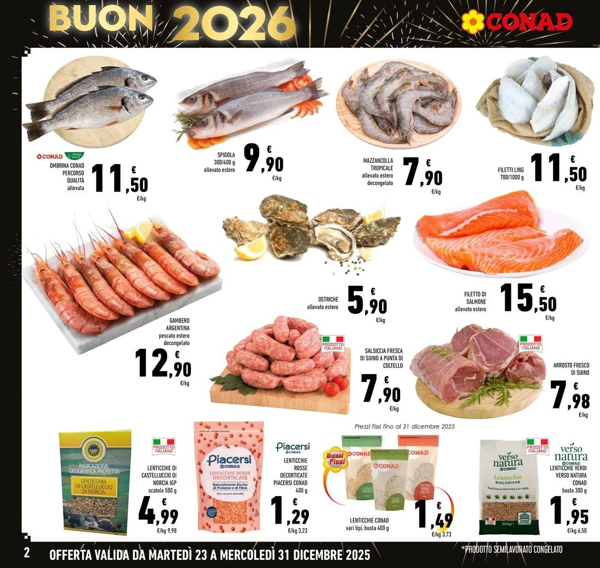 Volantino Conad da 23 dicembre a 31 dicembre di 2025 - Pagina del volantino 2