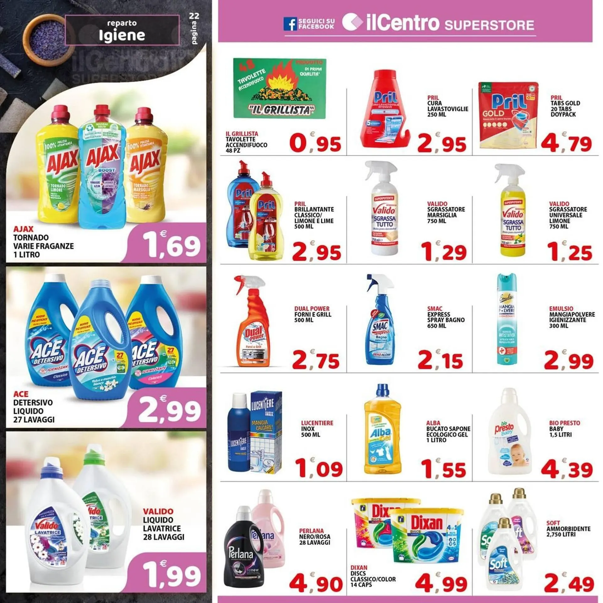Volantino Il Centro Superstore da 30 giugno a 8 luglio di 2025 - Pagina del volantino 22