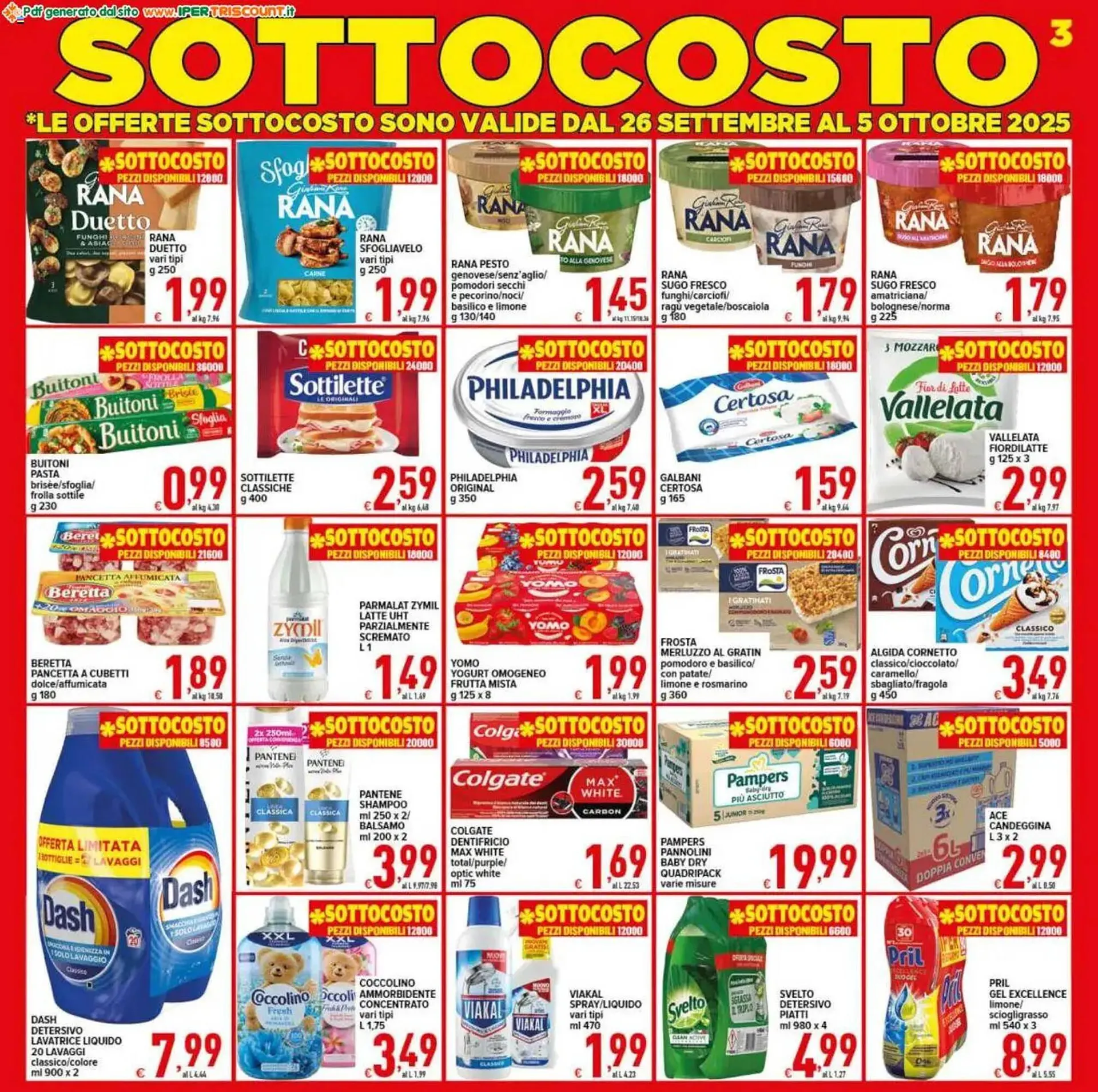 Volantino Iper Triscount da 26 settembre a 7 ottobre di 2025 - Pagina del volantino 3