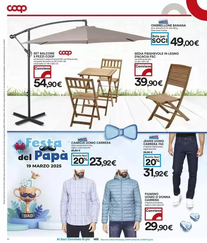 Sconti 30% 40% da 6 marzo a 19 marzo di 2025 - Pagina del volantino 22