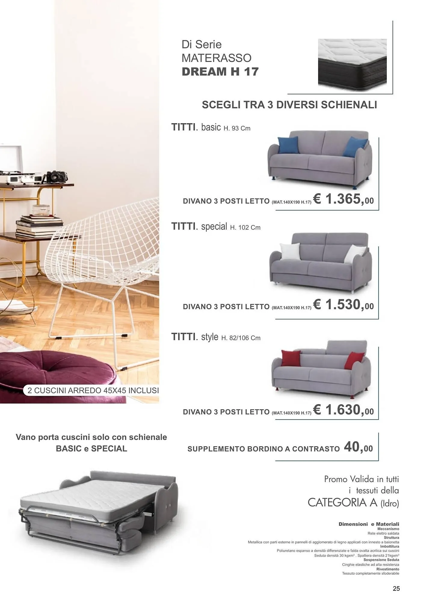 Volantino Outlet Divani da 15 ottobre a 31 dicembre di 2024 - Pagina del volantino 25