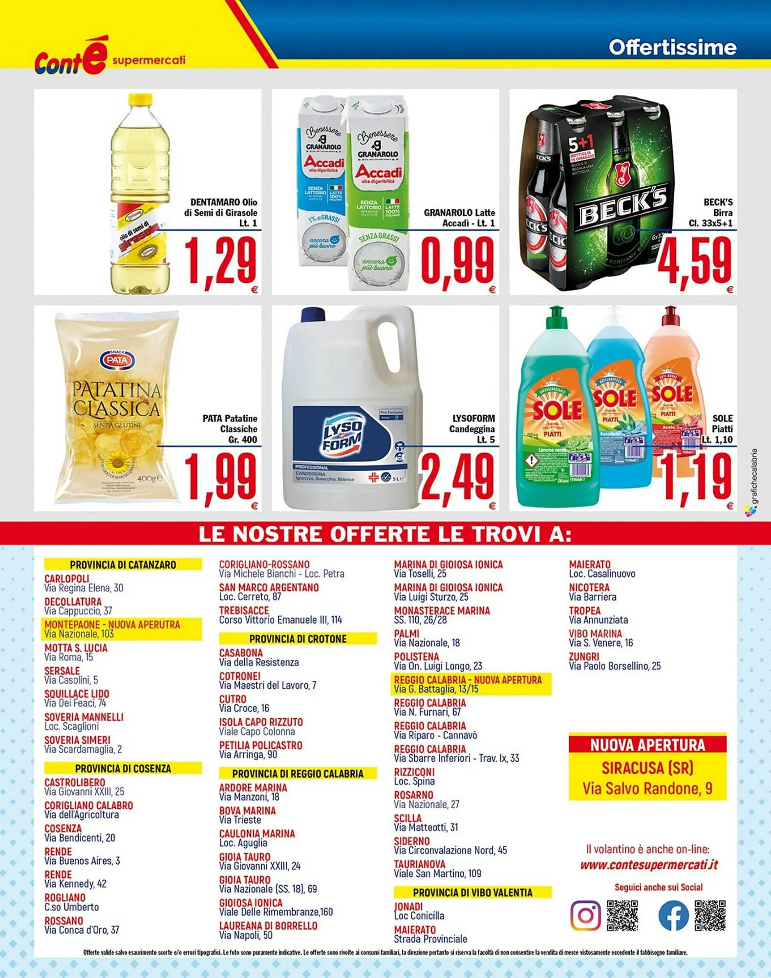 Volantino Conte Supermercati da 8 gennaio a 17 gennaio di 2024 - Pagina del volantino 16