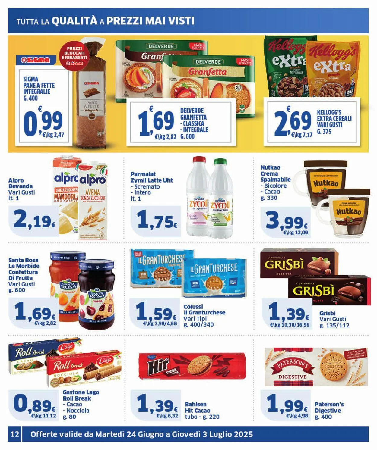 Sigma - Roma Volantino attuale da 24 giugno a 3 luglio di 2025 - Pagina del volantino 12