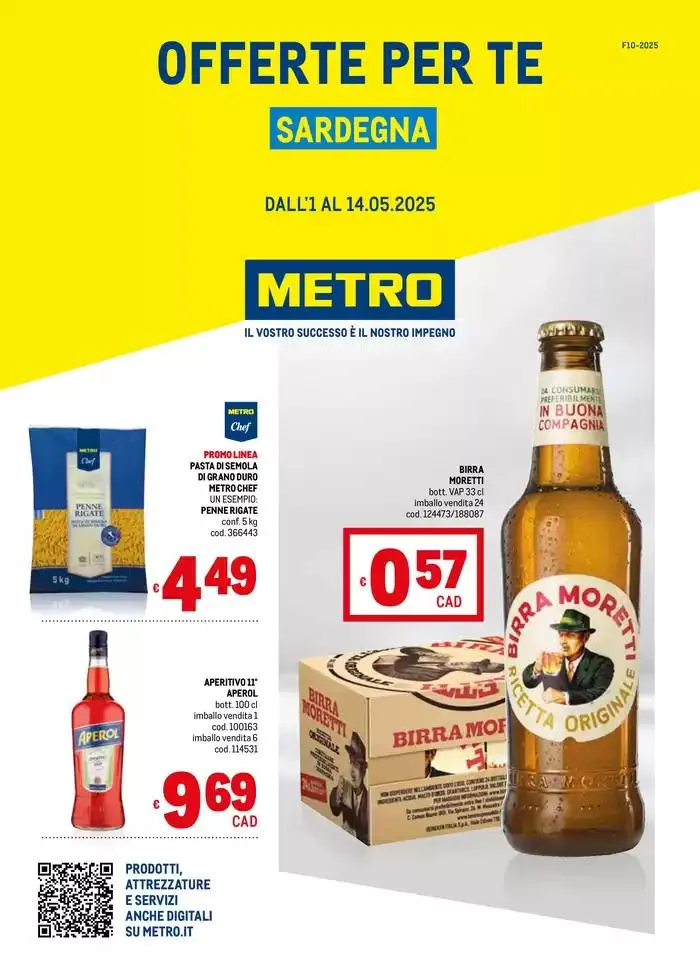 Offerte per Te -Area 4 da 2 maggio a 14 maggio di 2025 - Pagina del volantino 1