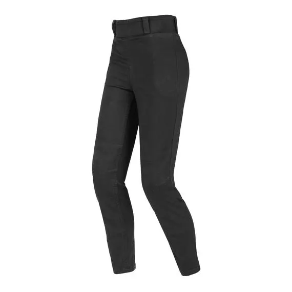 Pantaloni moto da donna Leggings Light Nero