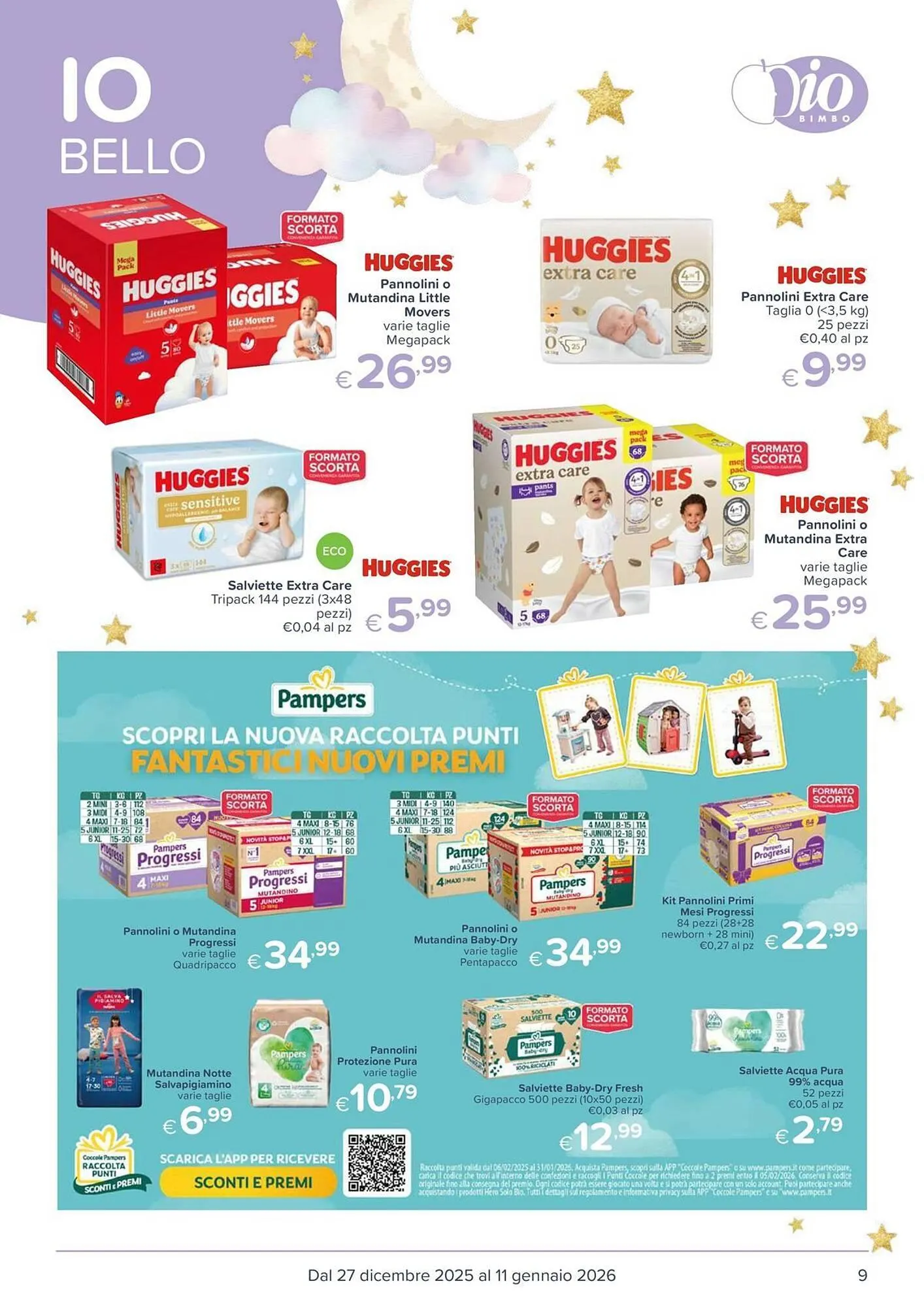 Volantino Io Bimbo da 27 dicembre a 11 gennaio di 2026 - Pagina del volantino 9