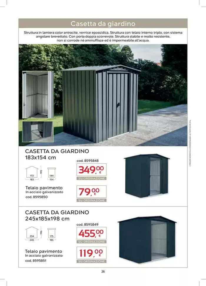 CATALOGO ARREDO da 17 marzo a 31 luglio di 2025 - Pagina del volantino 26