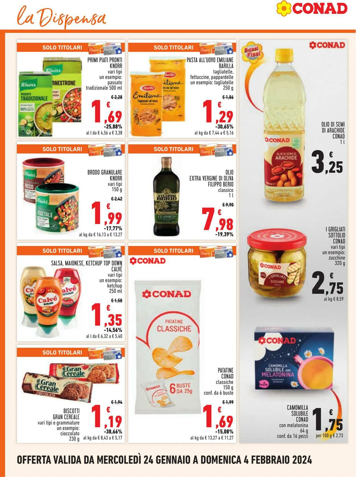 Conad - Margherita - Roma Volantino attuale da 24 gennaio a 4 febbraio di 2024 - Pagina del volantino 12