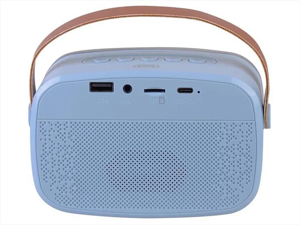 TREVI - SPEAKER AMPLIFICATO BT 10W XR 8A01 MINIPARTY-Blu