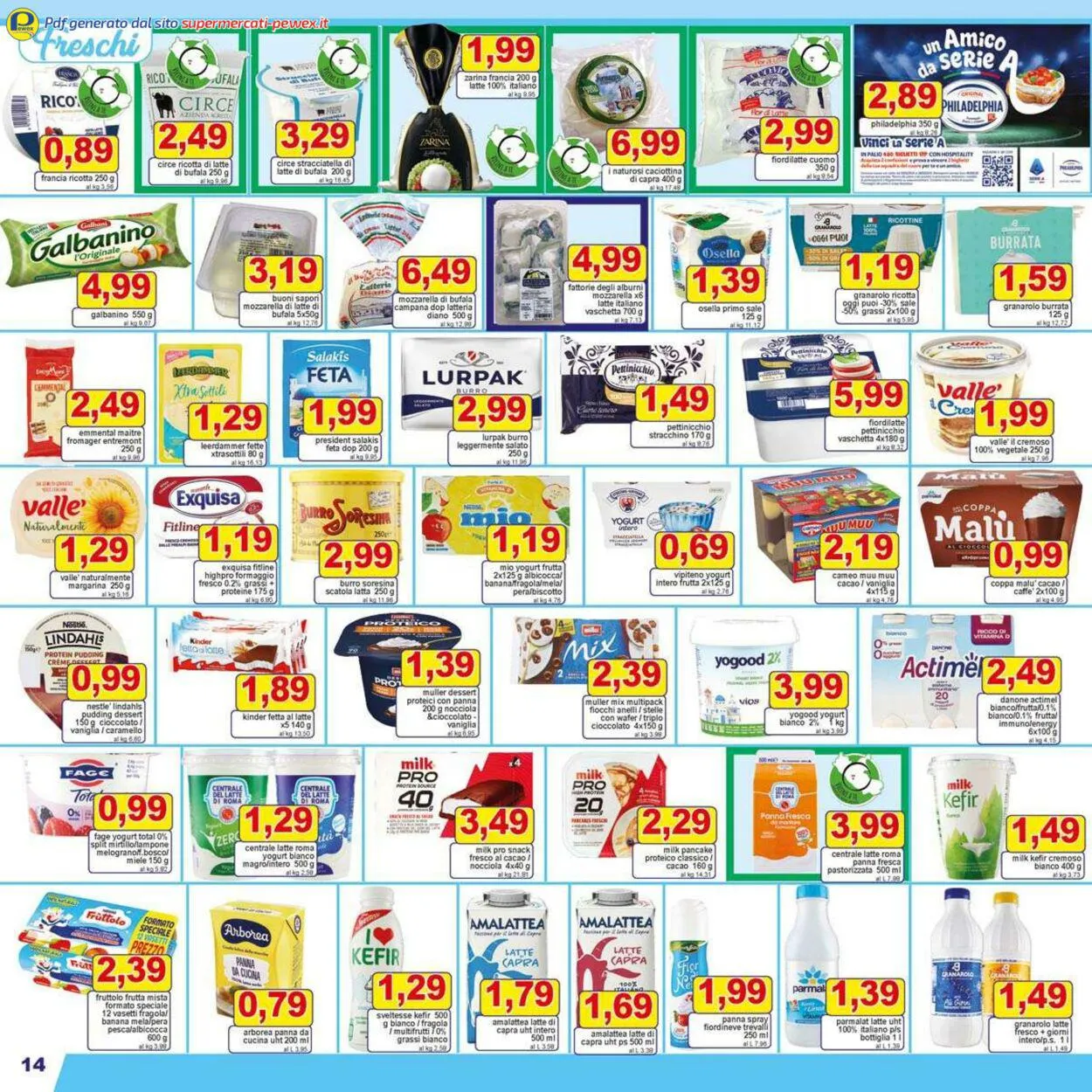 Pewex Volantino attuale da 11 luglio a 25 luglio di 2024 - Pagina del volantino 14