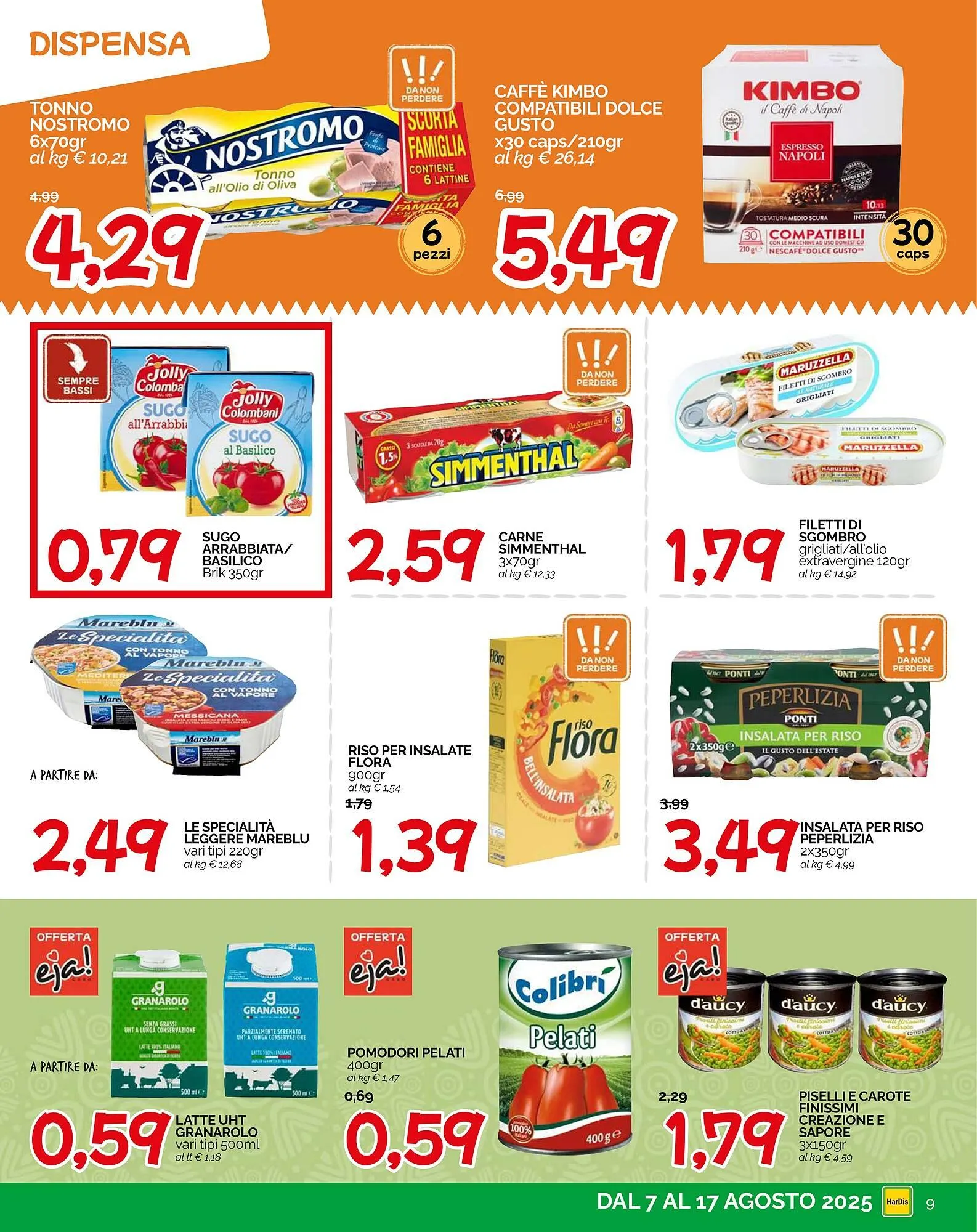 Volantino Hardis da 7 agosto a 17 agosto di 2025 - Pagina del volantino 9