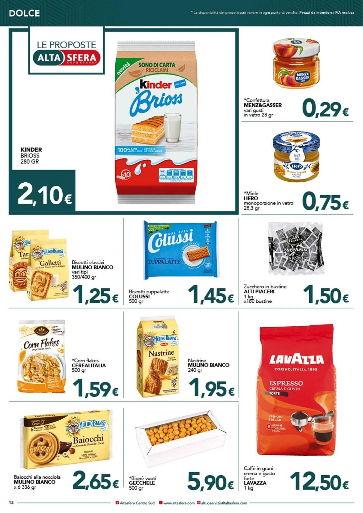 Volantino Altasfera da 5 novembre a 18 novembre di 2025 - Pagina del volantino 12