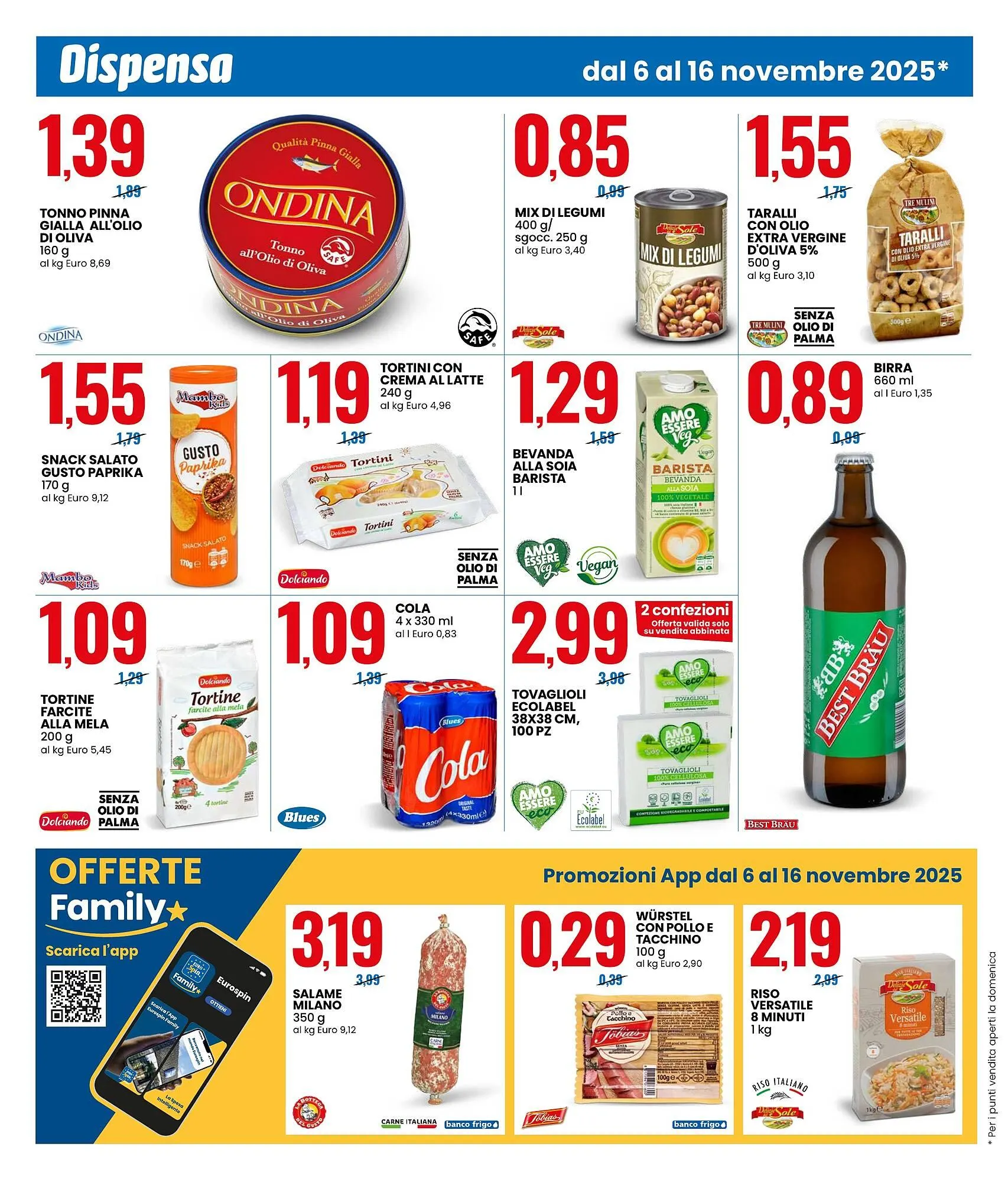 Volantino Eurospin da 6 novembre a 16 novembre di 2025 - Pagina del volantino 8