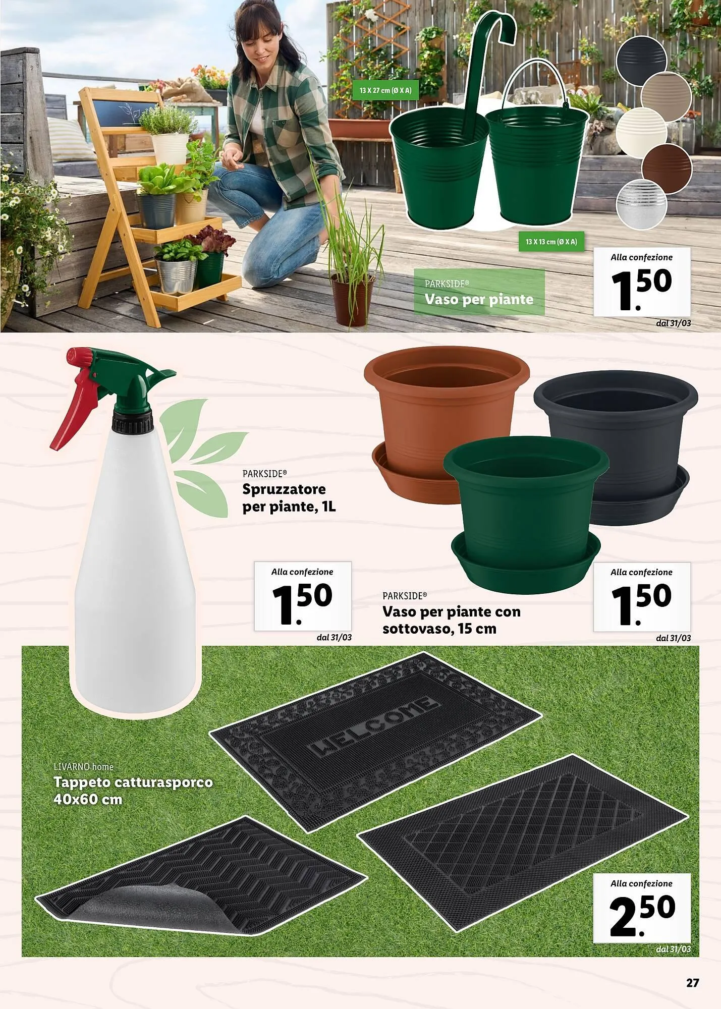 Volantino Lidl da 4 aprile a 31 maggio di 2025 - Pagina del volantino 27