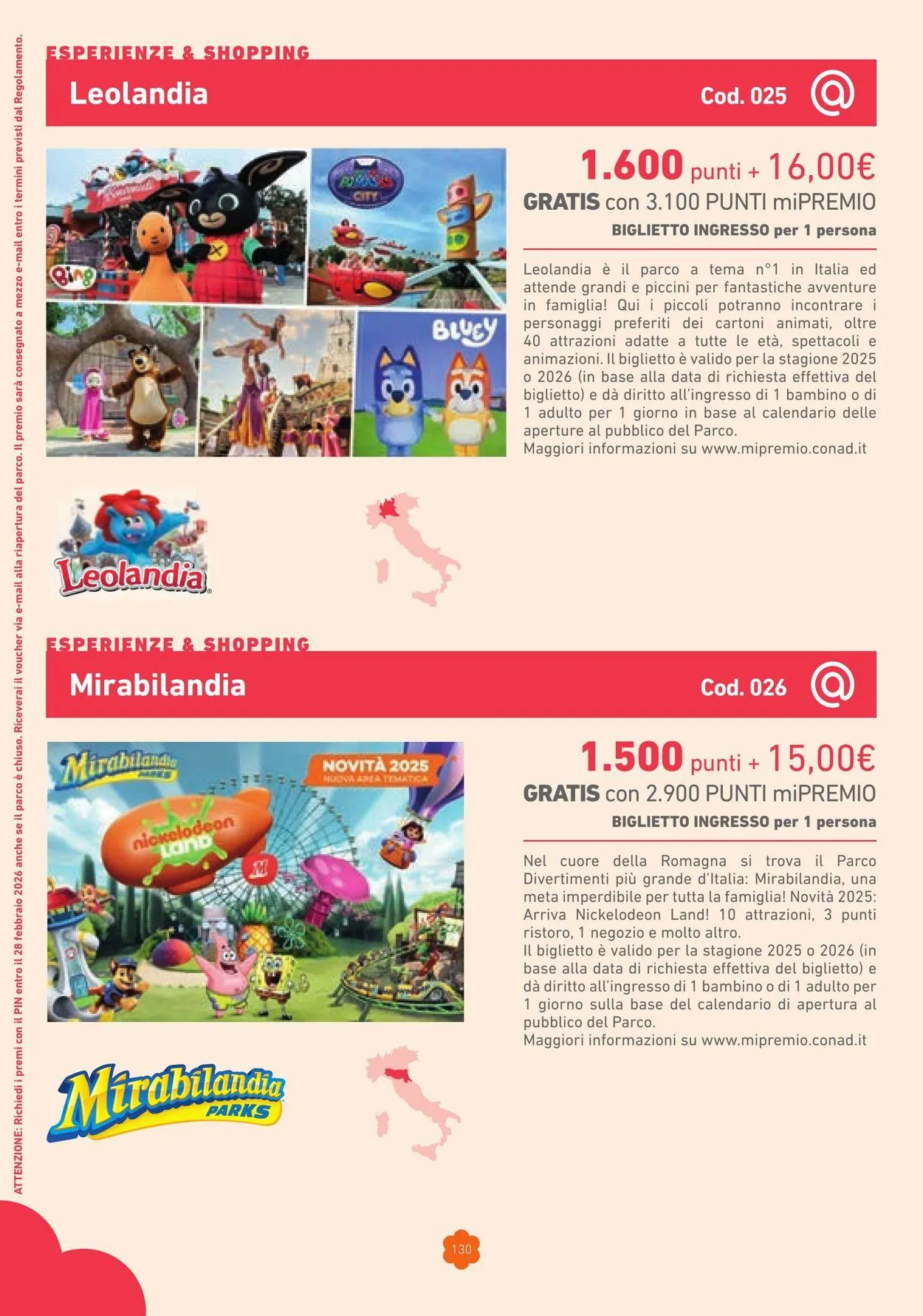 Conad - Margherita - Milano Volantino attuale da 1 marzo a 31 dicembre di 2025 - Pagina del volantino 130