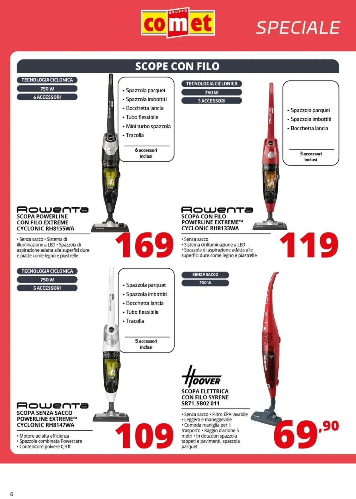 Comet Volantino attuale da 6 novembre a 12 novembre di 2025 - Pagina del volantino 6