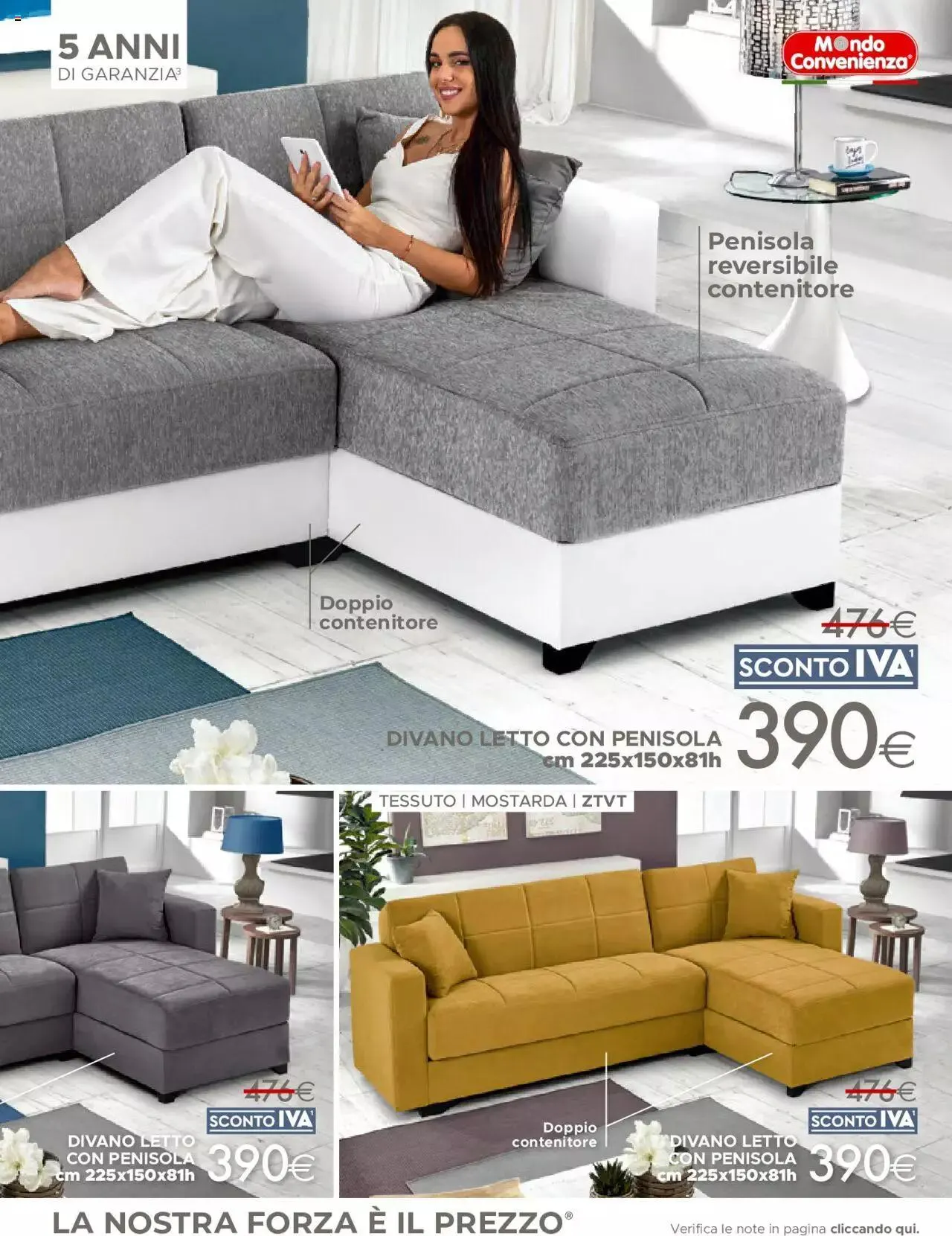 Mondo Convenienza - Catalogo Generale 2023 da 1 luglio a 30 settembre di 2023 - Pagina del volantino 125