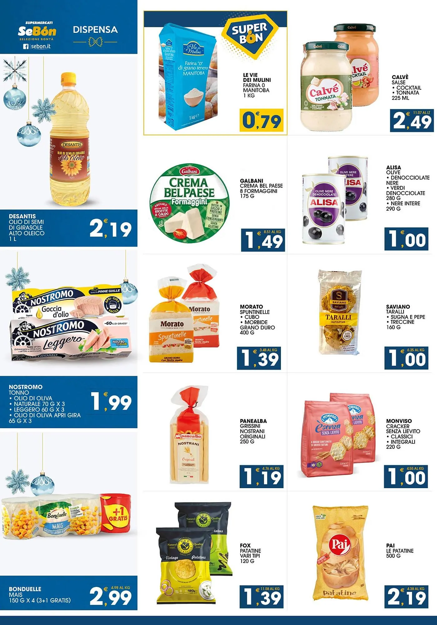 Volantino SeBón Supermercati da 3 dicembre a 14 dicembre di 2025 - Pagina del volantino 16