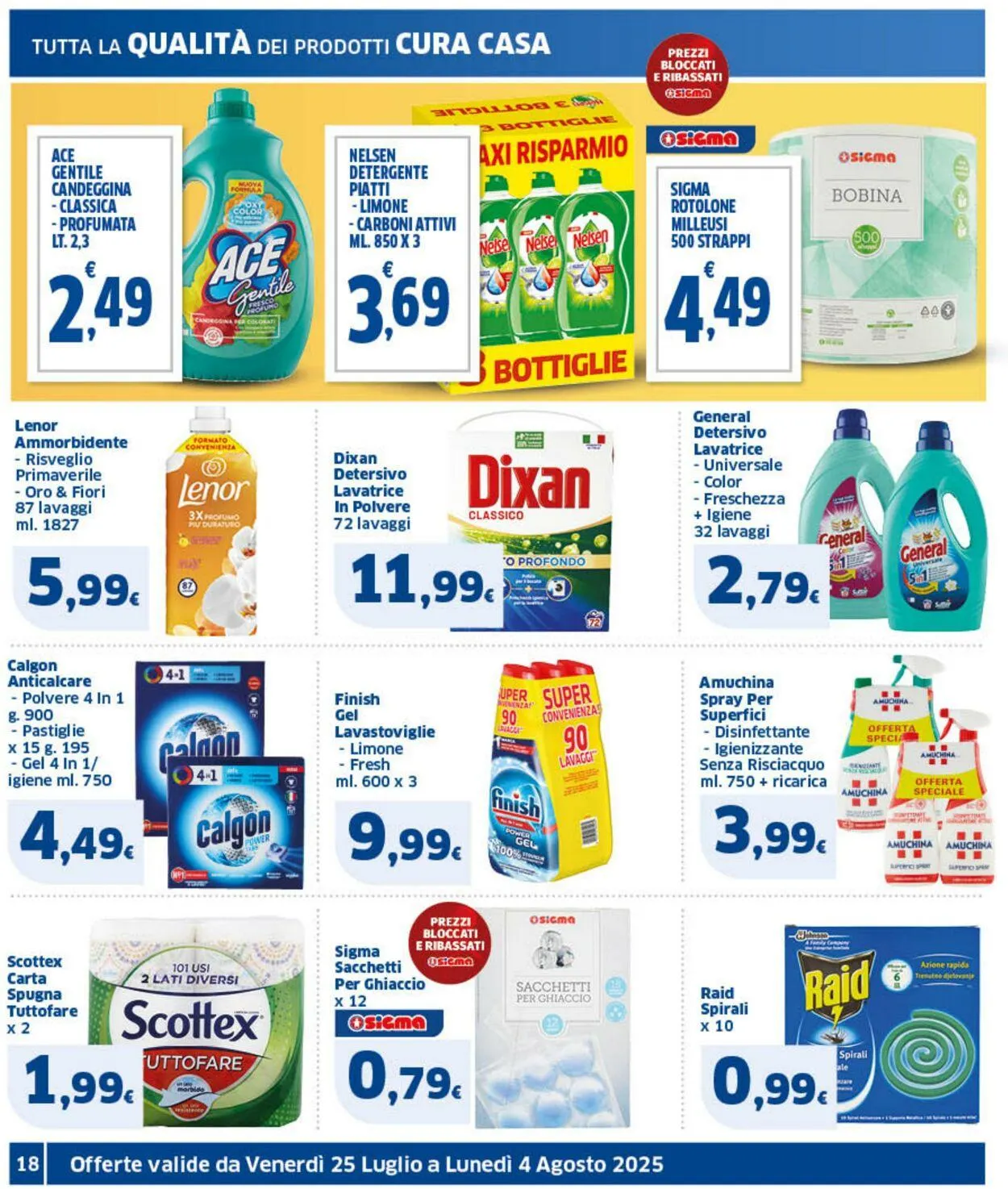 Sigma - Roma Volantino attuale da 25 luglio a 4 agosto di 2025 - Pagina del volantino 18