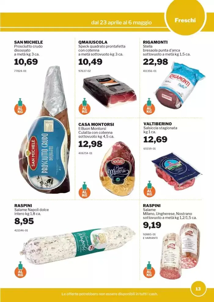 Volantino Food&Beverage da 23 aprile a 6 maggio di 2025 - Pagina del volantino 13