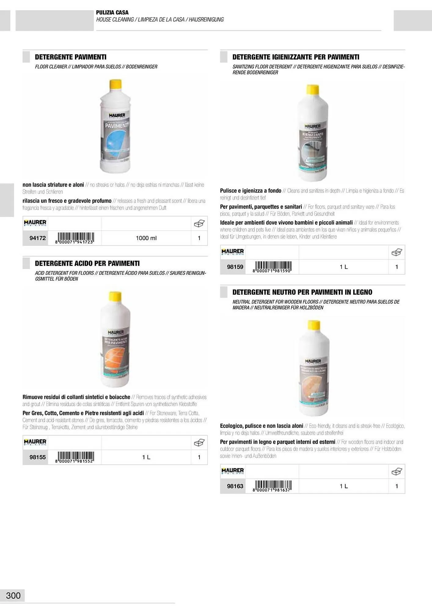 Volantino Maurer da 10 gennaio a 30 giugno di 2024 - Pagina del volantino 301