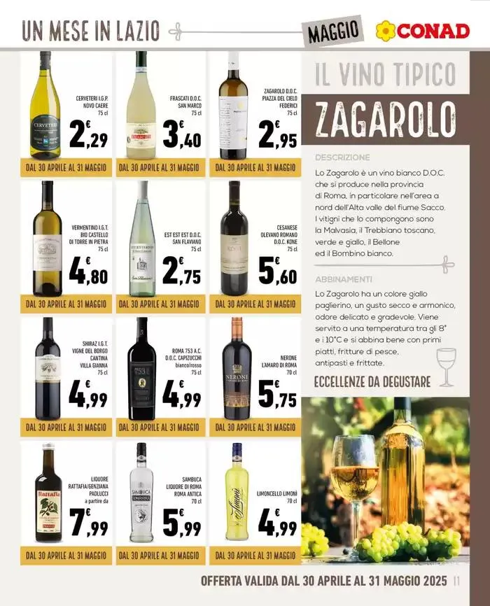 Un Mese in Lazio da 30 aprile a 31 maggio di 2025 - Pagina del volantino 11