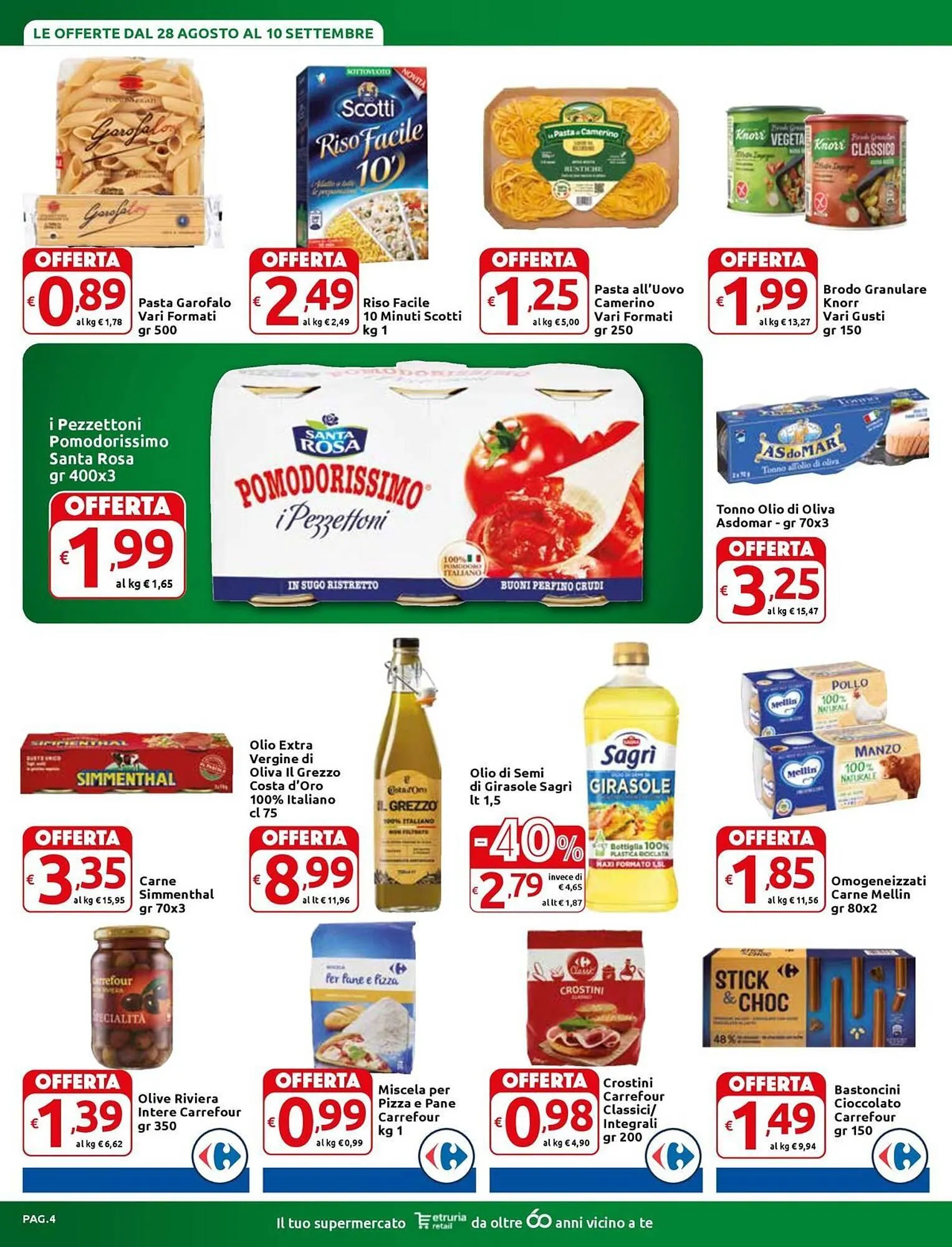 Volantino Carrefour Express da 28 agosto a 10 settembre di 2025 - Pagina del volantino 4