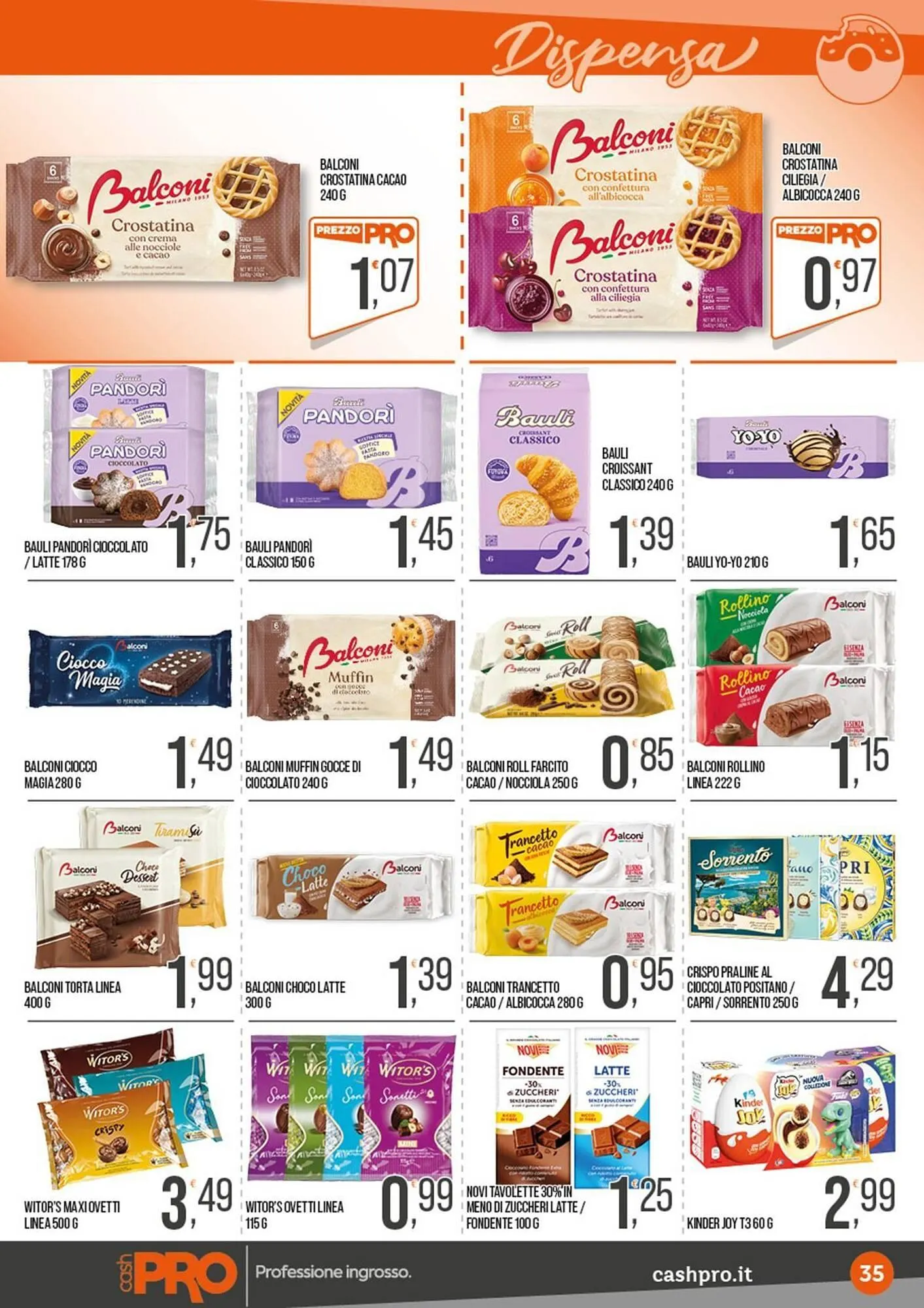 Volantino Cash pro da 9 giugno a 22 giugno di 2025 - Pagina del volantino 35