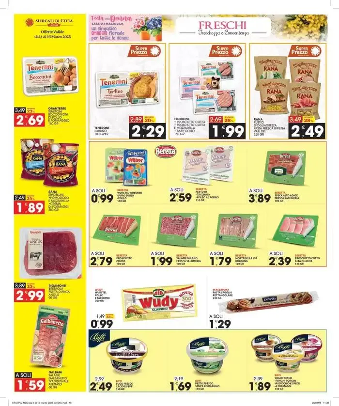 Offerte valide dal 4 al 16 marzo 2025 da 4 marzo a 16 marzo di 2025 - Pagina del volantino 18