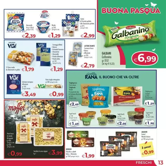 Buona Pasqua da 2 aprile a 22 aprile di 2025 - Pagina del volantino 13